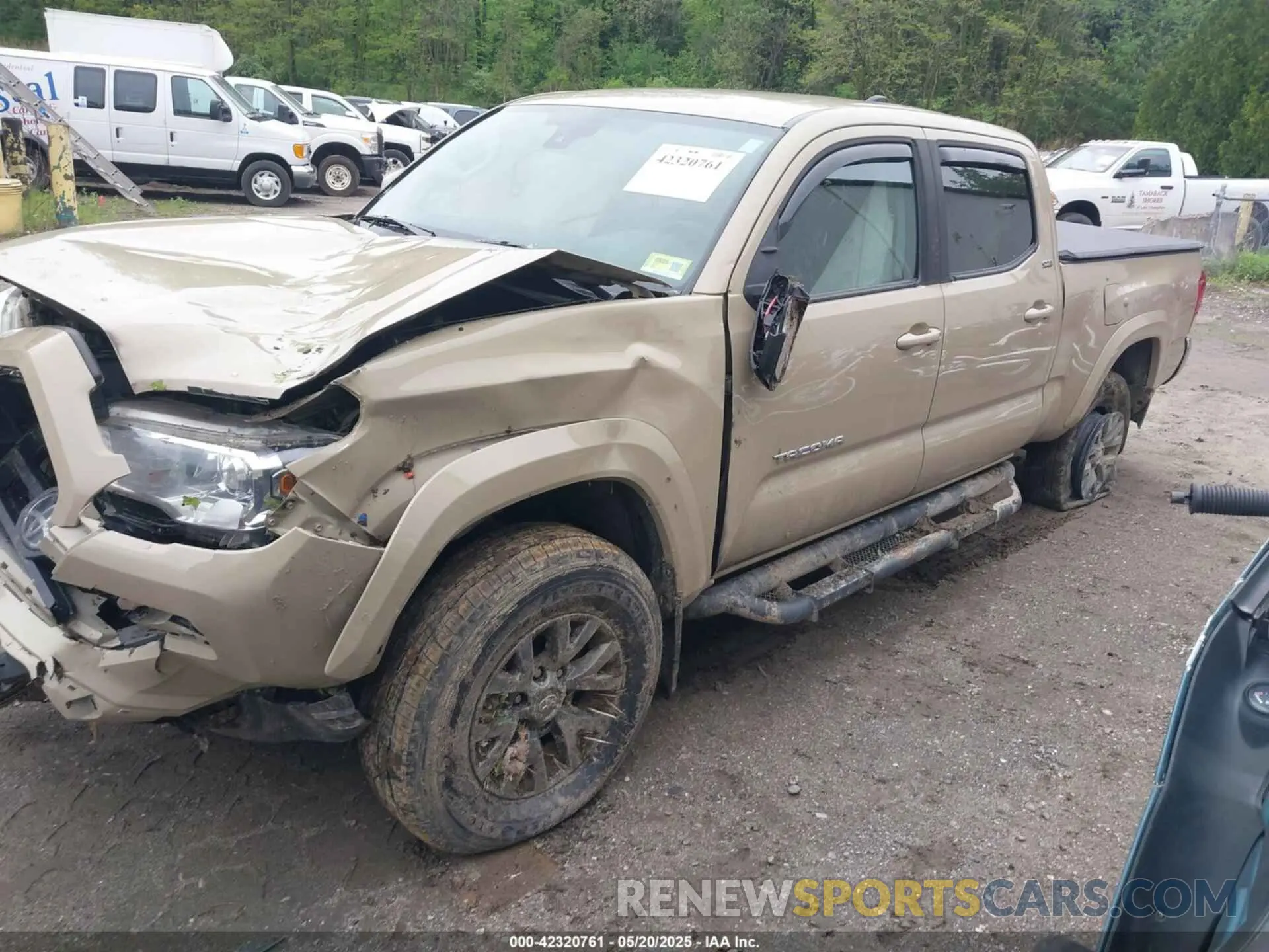 2 Photograph of a damaged car 3TMDZ5BN9LM085063 TOYOTA TACOMA 2020