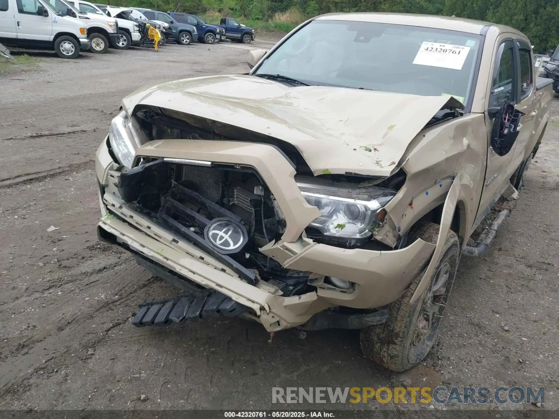 6 Photograph of a damaged car 3TMDZ5BN9LM085063 TOYOTA TACOMA 2020