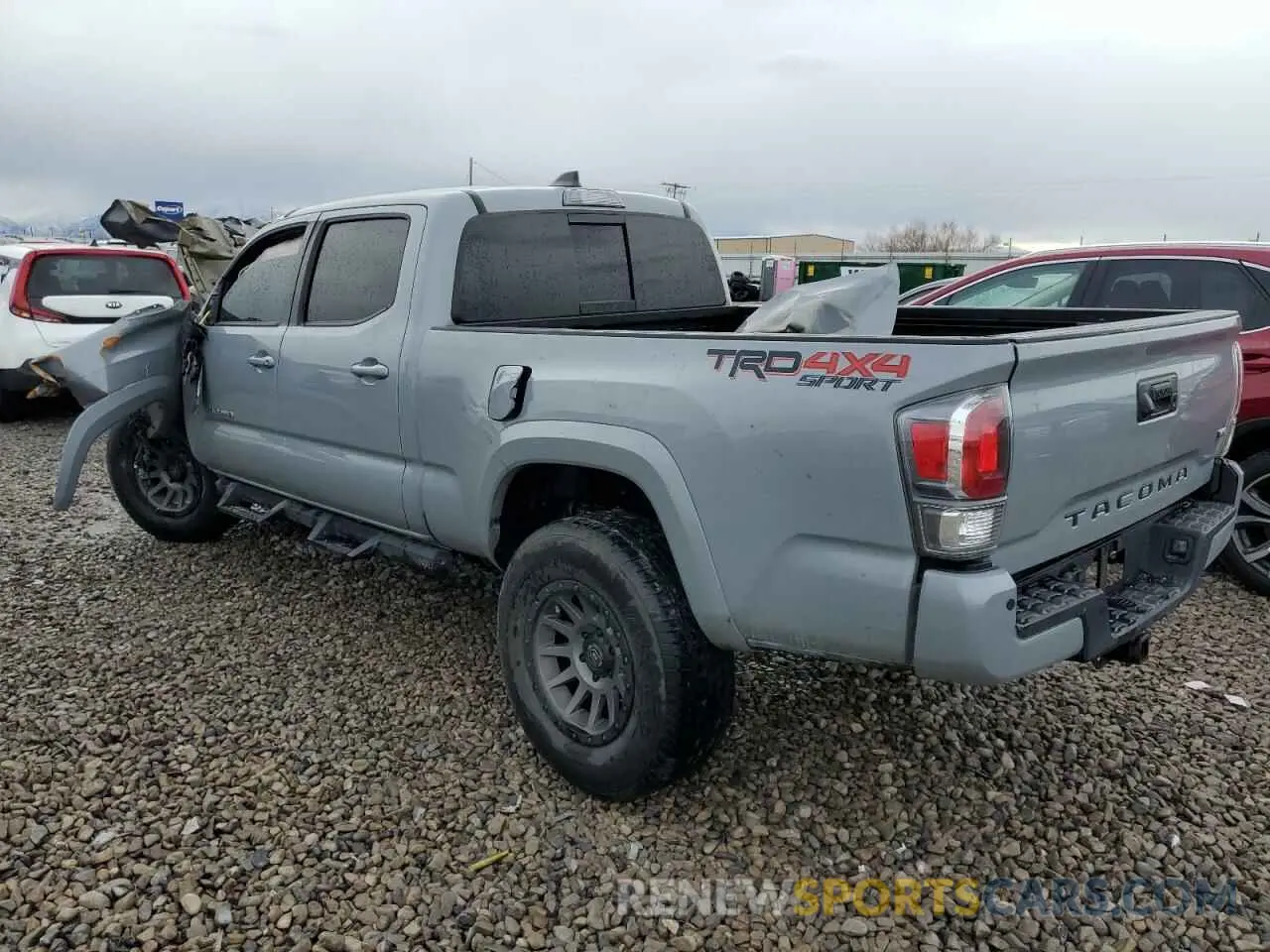 2 Photograph of a damaged car 3TMDZ5BNXLM083791 TOYOTA TACOMA 2020