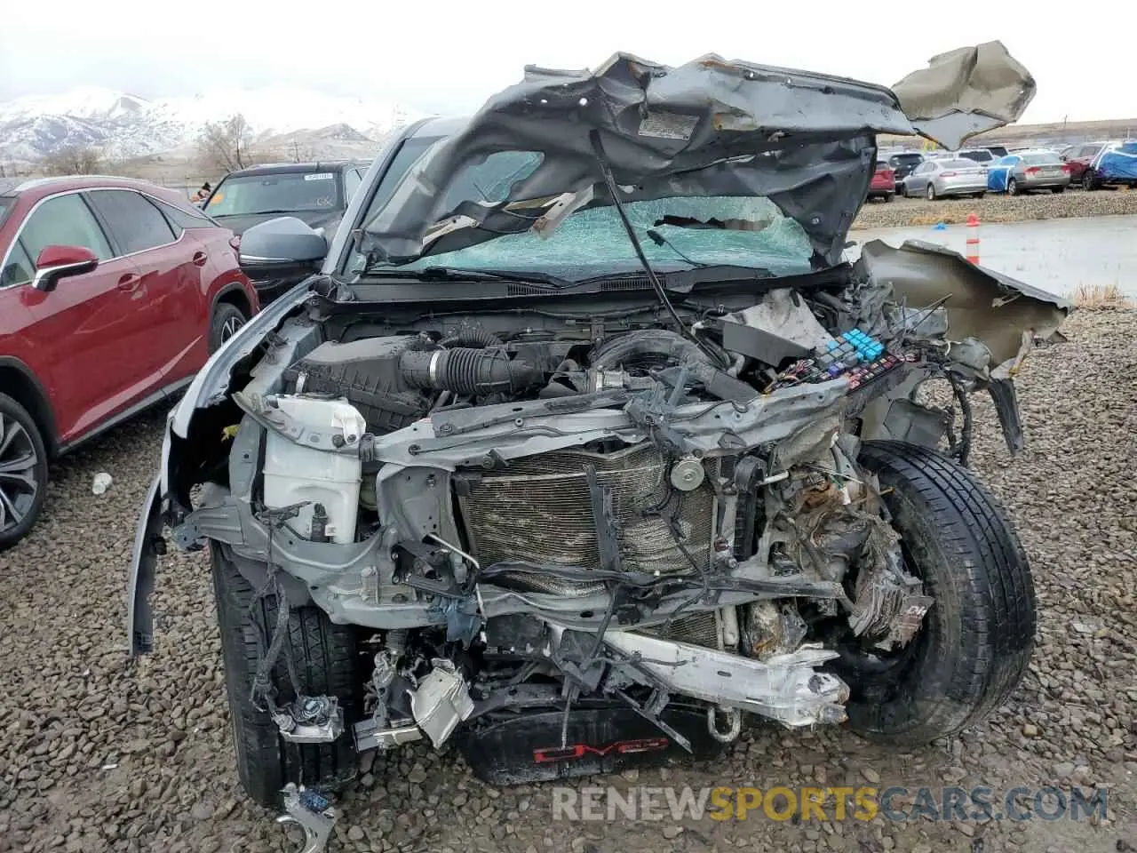 5 Photograph of a damaged car 3TMDZ5BNXLM083791 TOYOTA TACOMA 2020