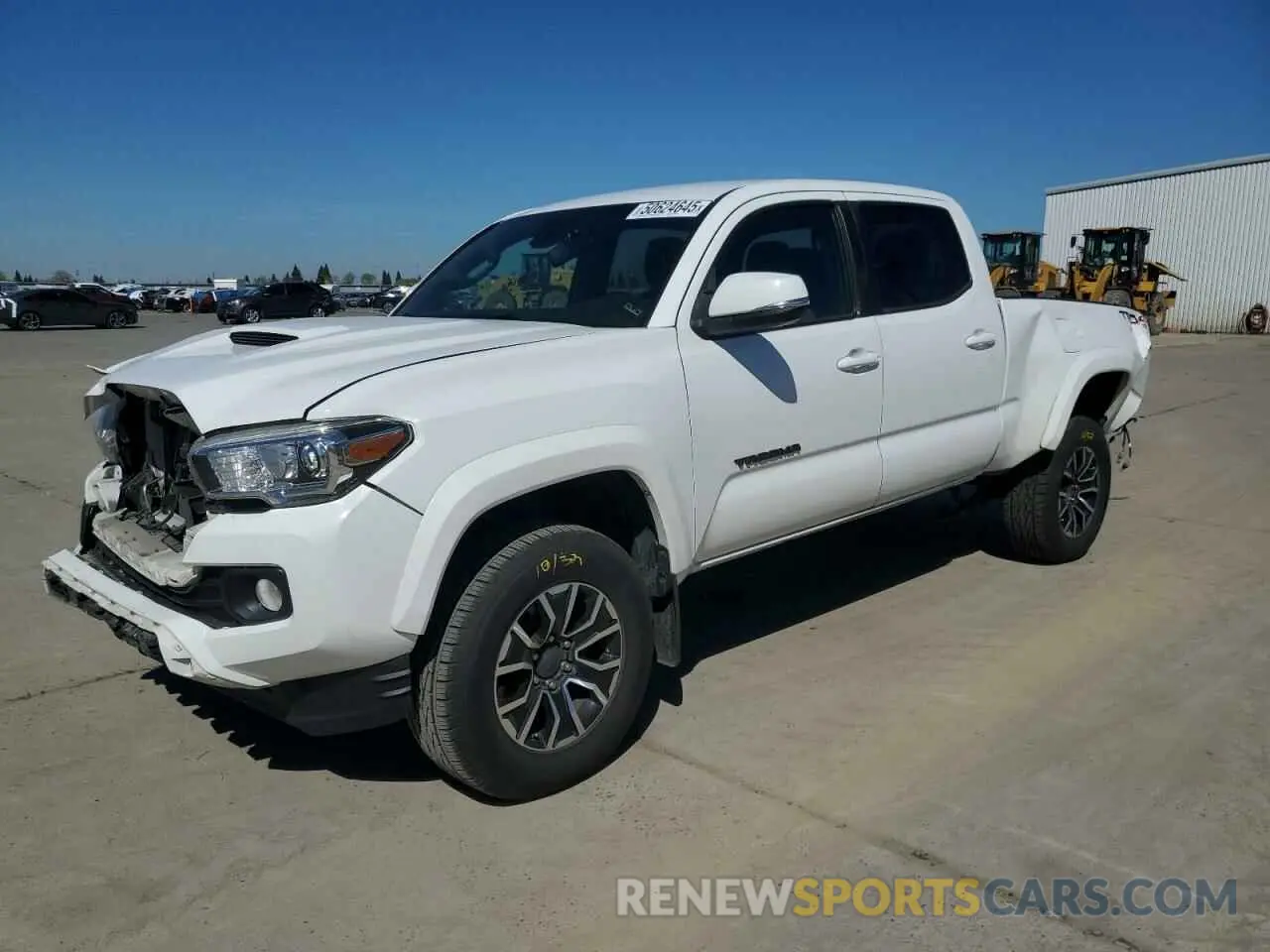 1 Photograph of a damaged car 3TMDZ5BNXLM089333 TOYOTA TACOMA 2020