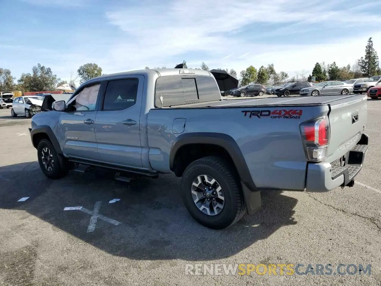 2 Photograph of a damaged car 3TMDZ5BNXLM090126 TOYOTA TACOMA 2020