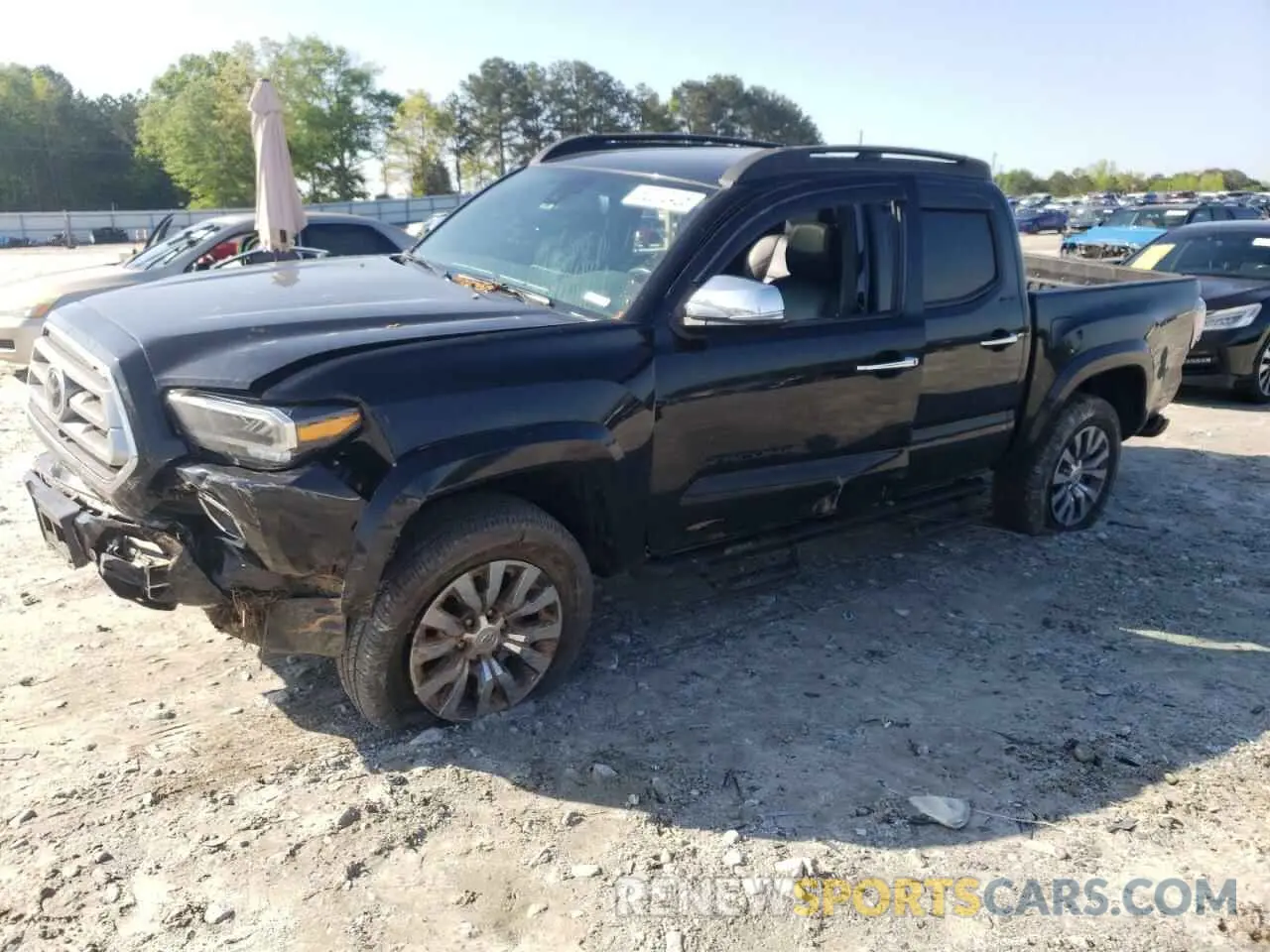 1 Photograph of a damaged car 3TMGZ5AN1LM364831 TOYOTA TACOMA 2020
