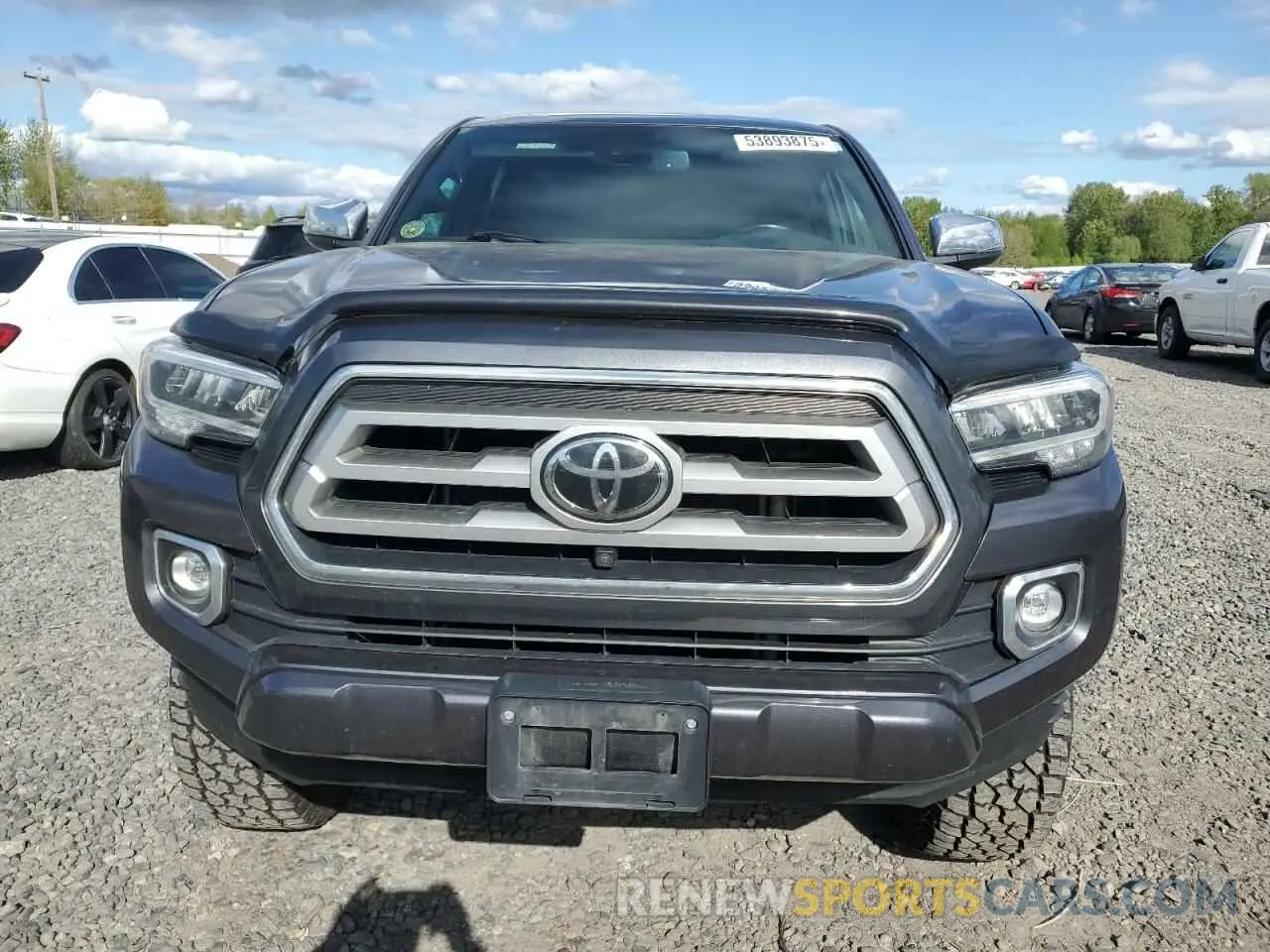 5 Photograph of a damaged car 3TMGZ5AN2LM344409 TOYOTA TACOMA 2020