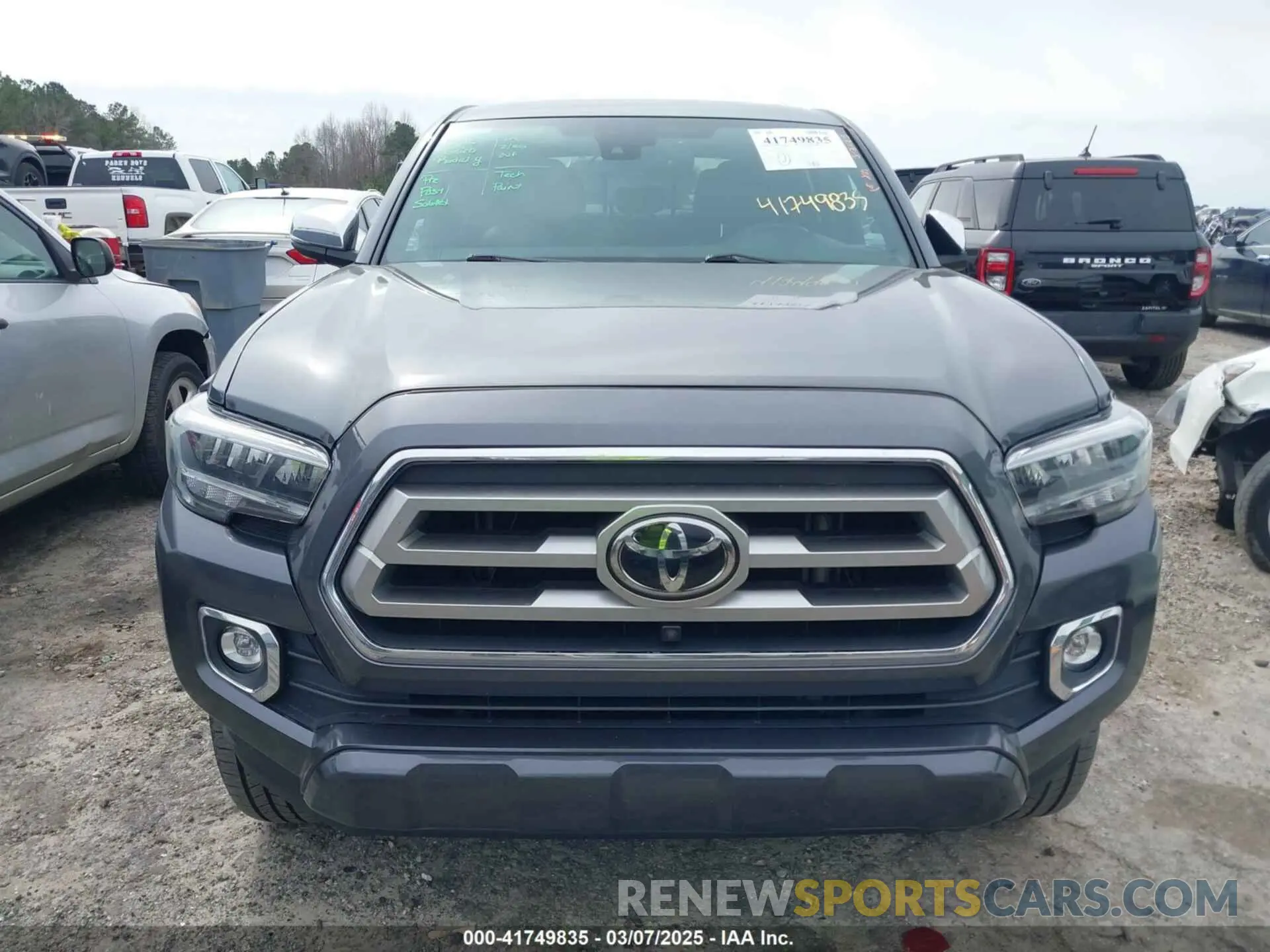 13 Photograph of a damaged car 3TMGZ5AN2LM361811 TOYOTA TACOMA 2020