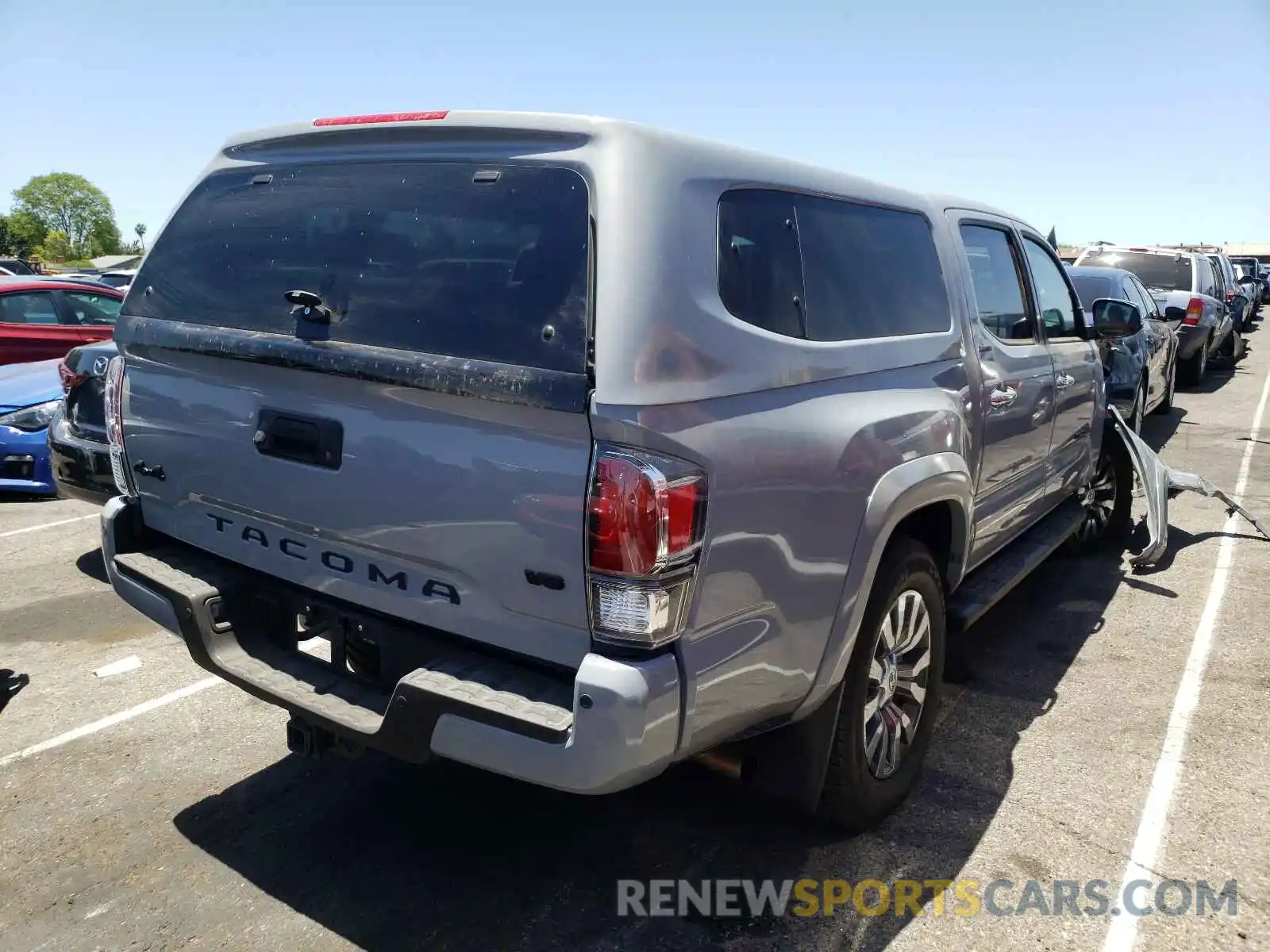 4 Photograph of a damaged car 3TMGZ5AN3LM307353 TOYOTA TACOMA 2020