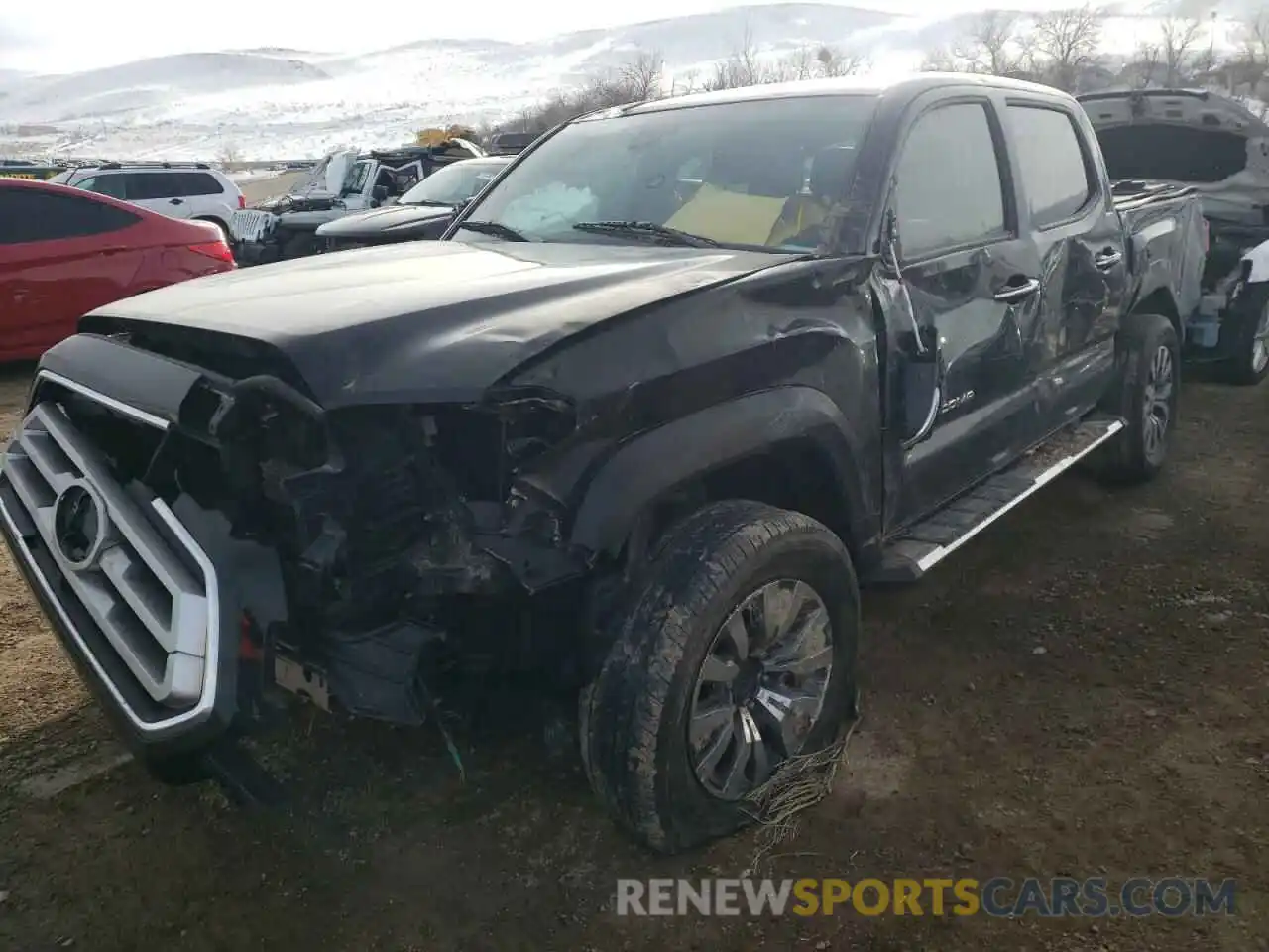 2 Photograph of a damaged car 3TMGZ5AN5LM300565 TOYOTA TACOMA 2020