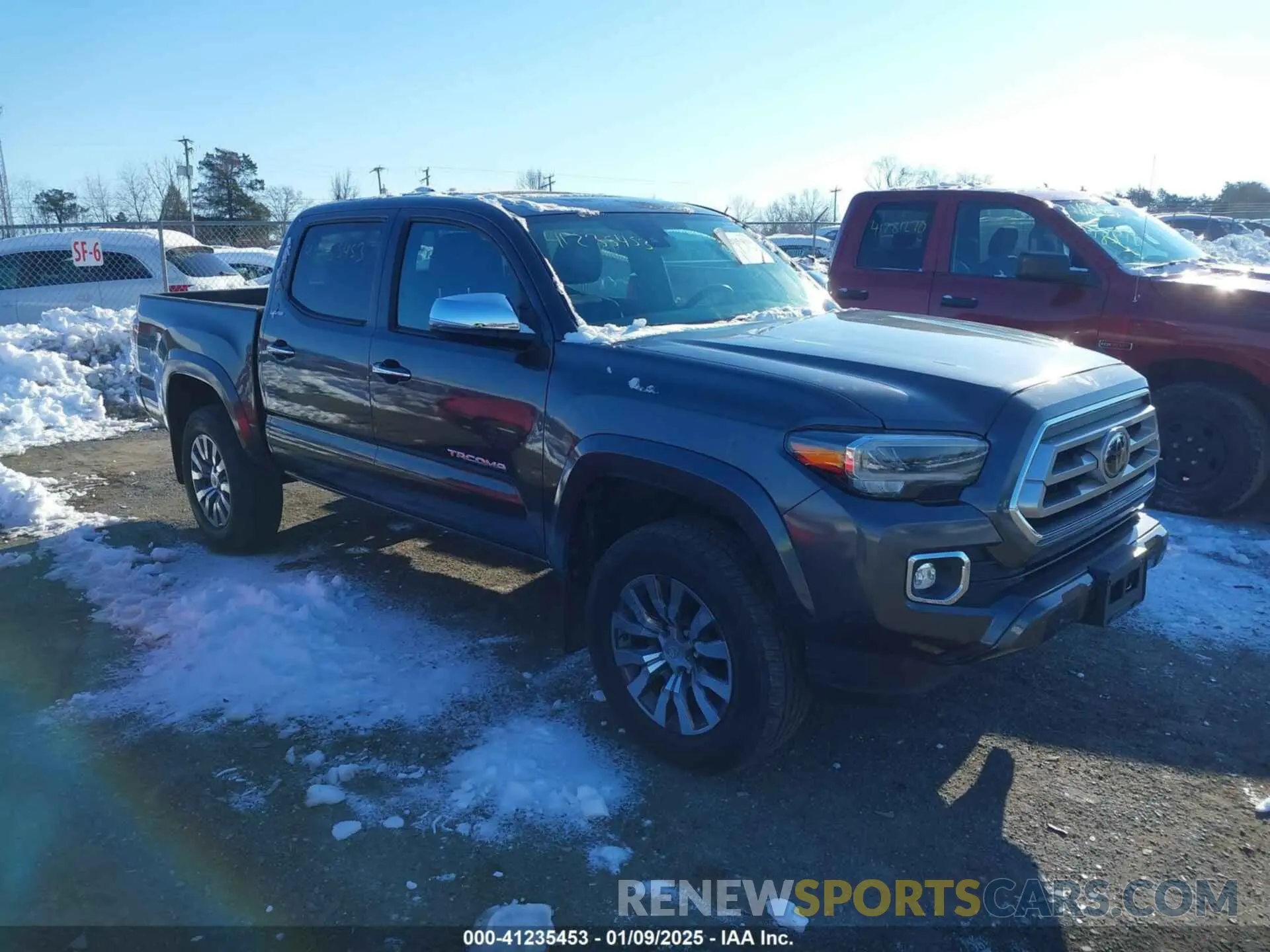 1 Photograph of a damaged car 3TMGZ5AN7LM292906 TOYOTA TACOMA 2020