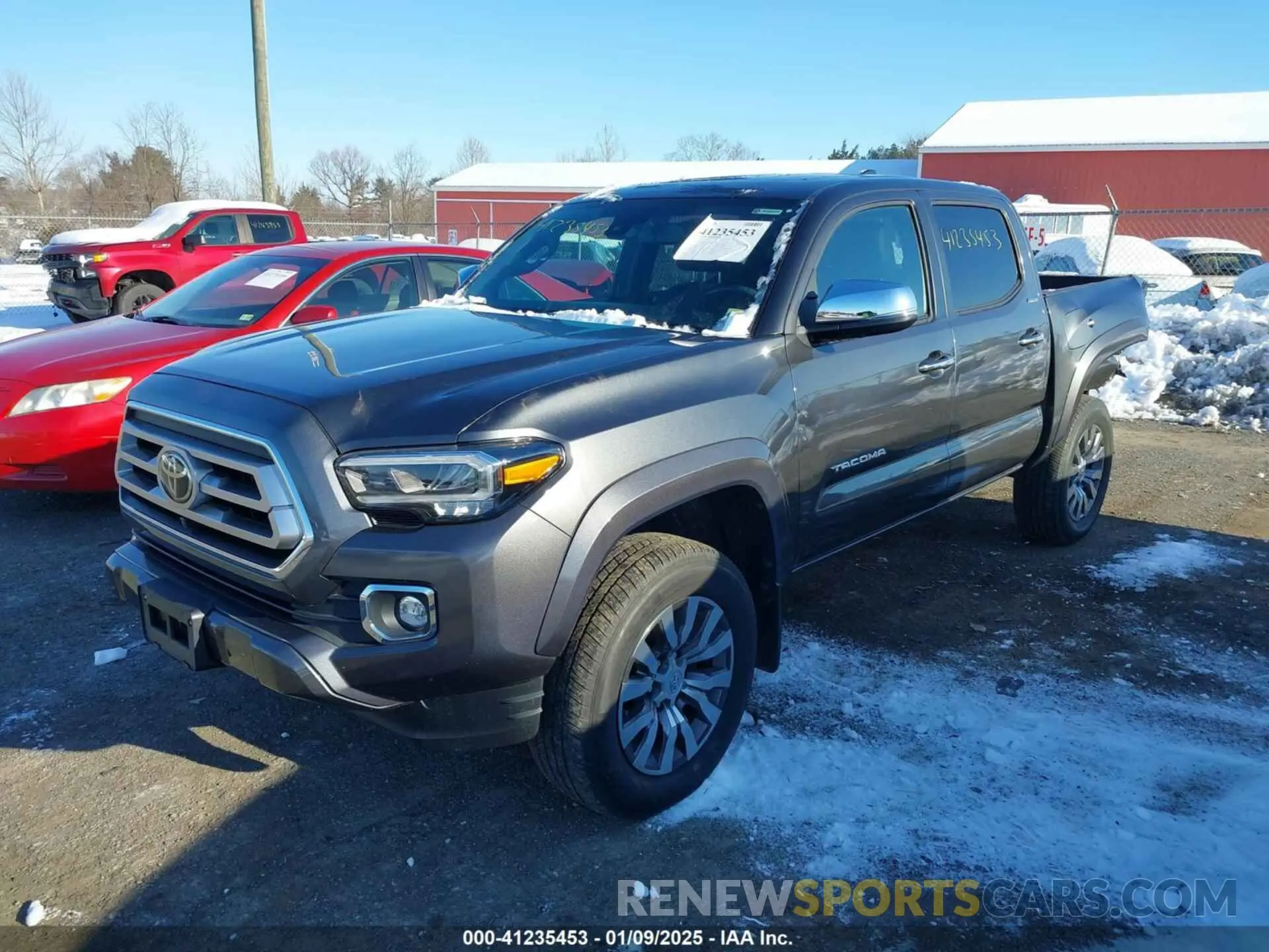 2 Photograph of a damaged car 3TMGZ5AN7LM292906 TOYOTA TACOMA 2020