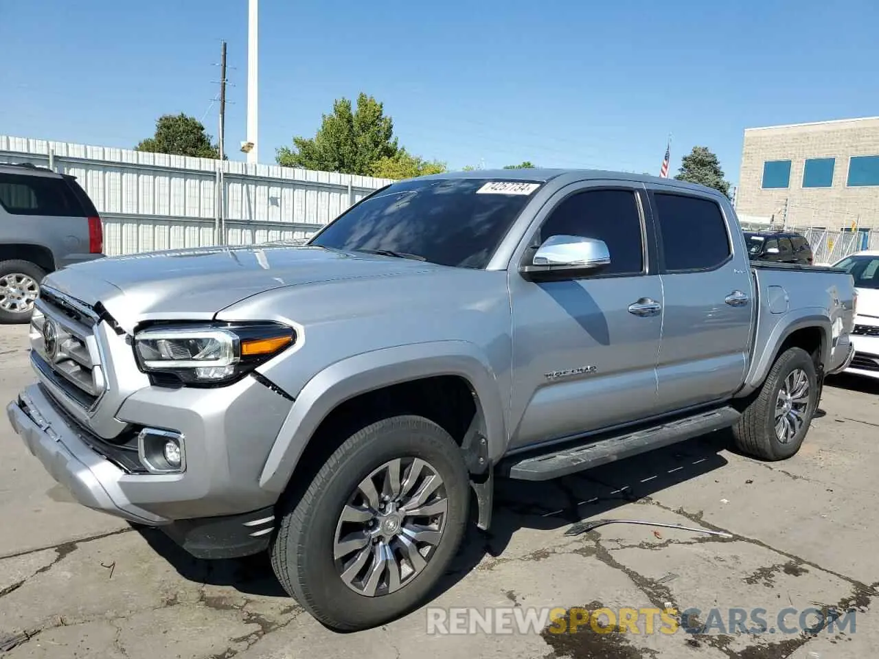 1 Photograph of a damaged car 3TMGZ5ANXLM345016 TOYOTA TACOMA 2020