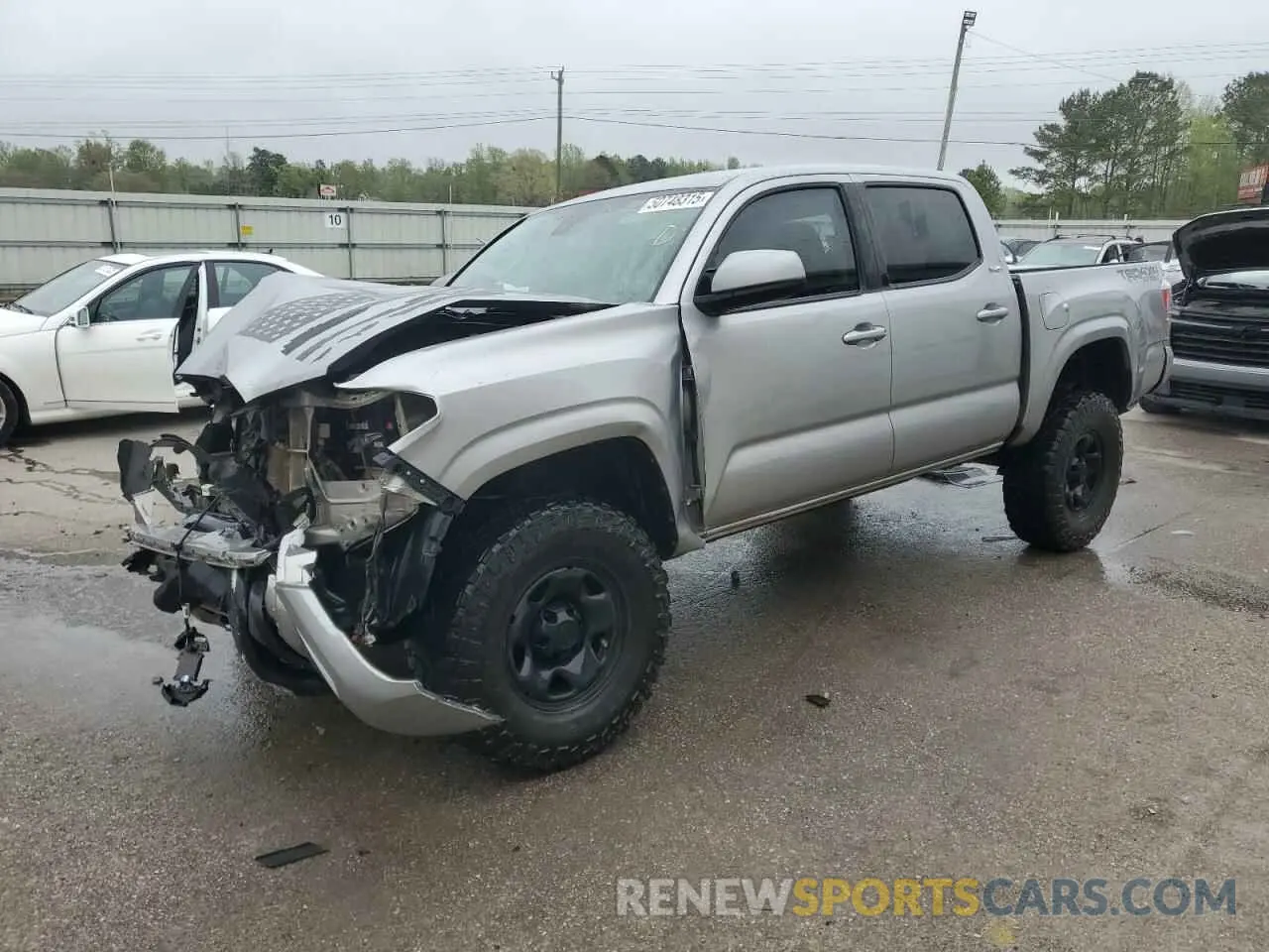 1 Photograph of a damaged car 3TYCZ5AN3LT004690 TOYOTA TACOMA 2020