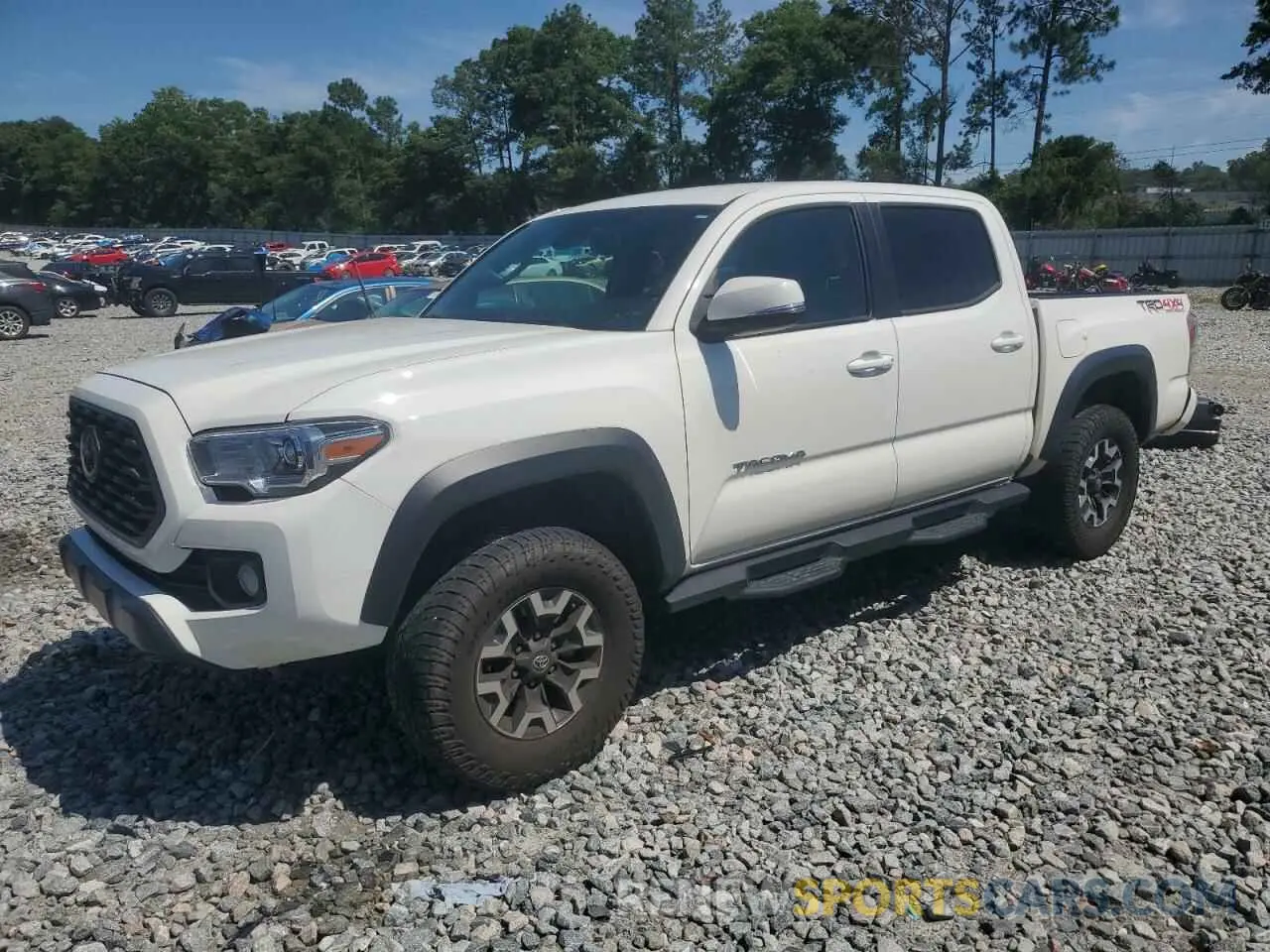 1 Photograph of a damaged car 3TYCZ5AN6LT003081 TOYOTA TACOMA 2020