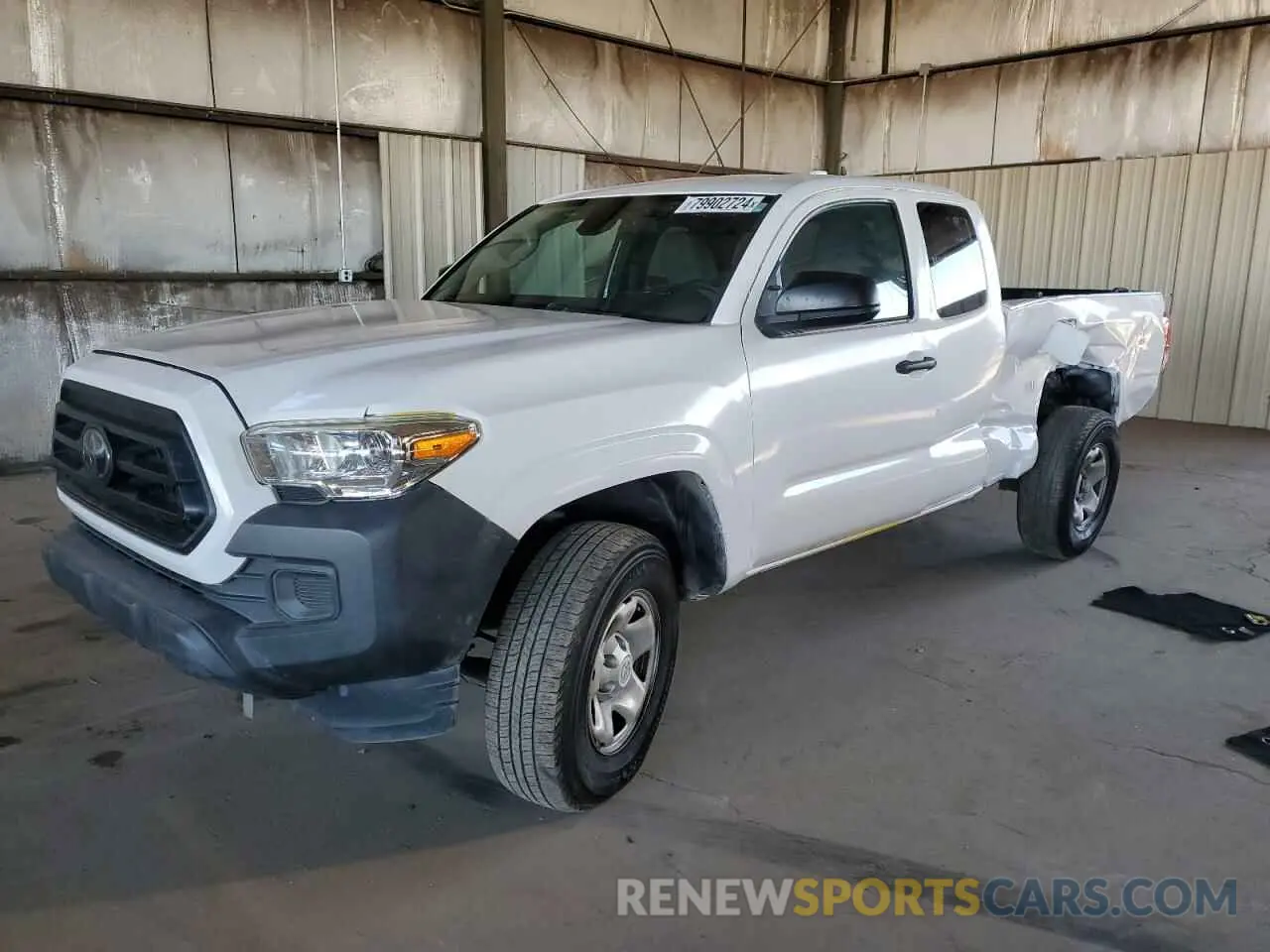 1 Photograph of a damaged car 3TYRX5GN2LT000296 TOYOTA TACOMA 2020
