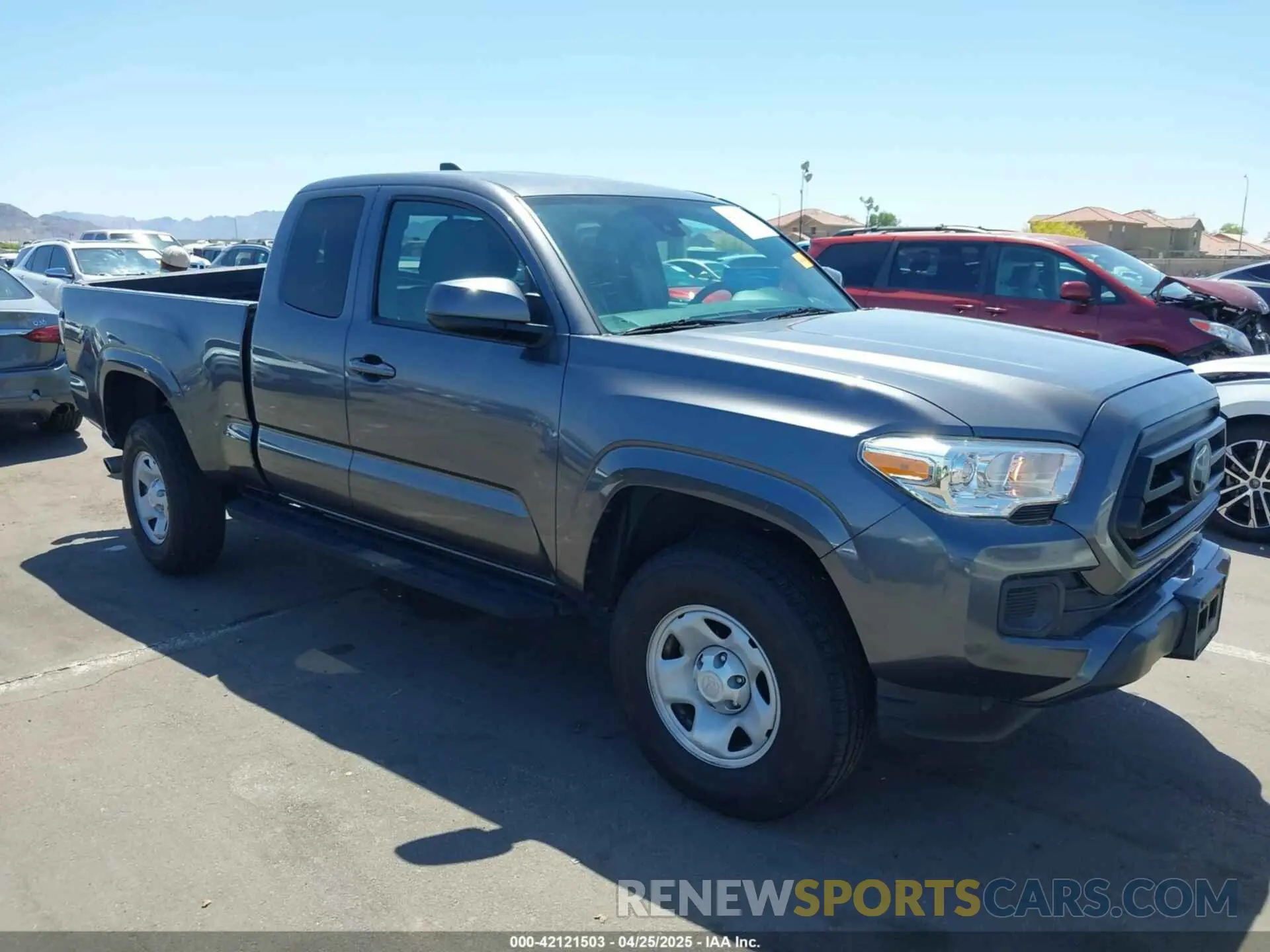 1 Photograph of a damaged car 3TYRX5GN4LT003040 TOYOTA TACOMA 2020