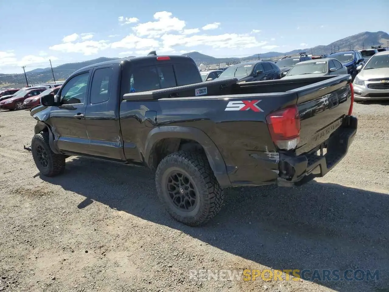 2 Photograph of a damaged car 3TYRX5GN4LT003068 TOYOTA TACOMA 2020