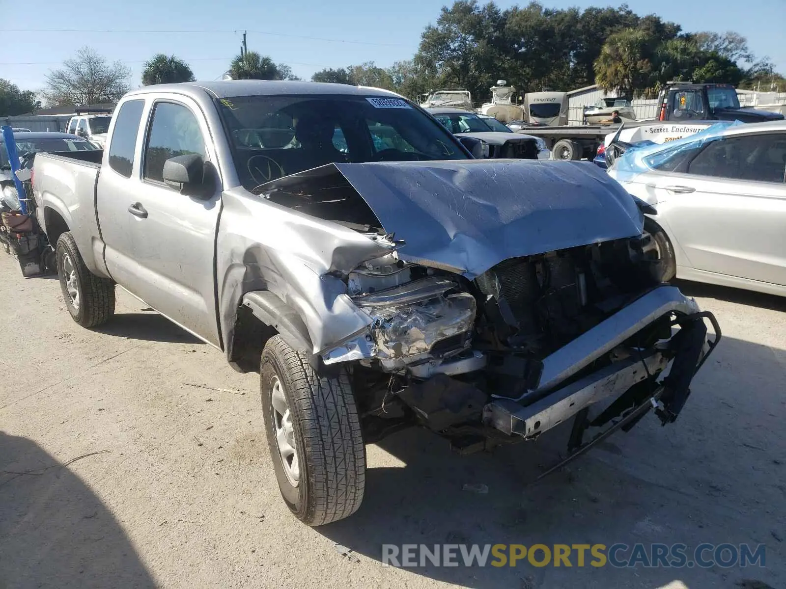 1 Photograph of a damaged car 3TYRX5GN4LT003118 TOYOTA TACOMA 2020