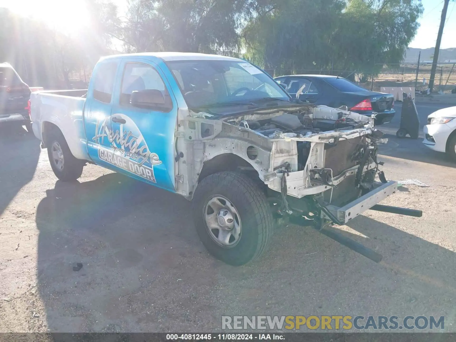 1 Photograph of a damaged car 3TYRX5GN5LT003418 TOYOTA TACOMA 2020