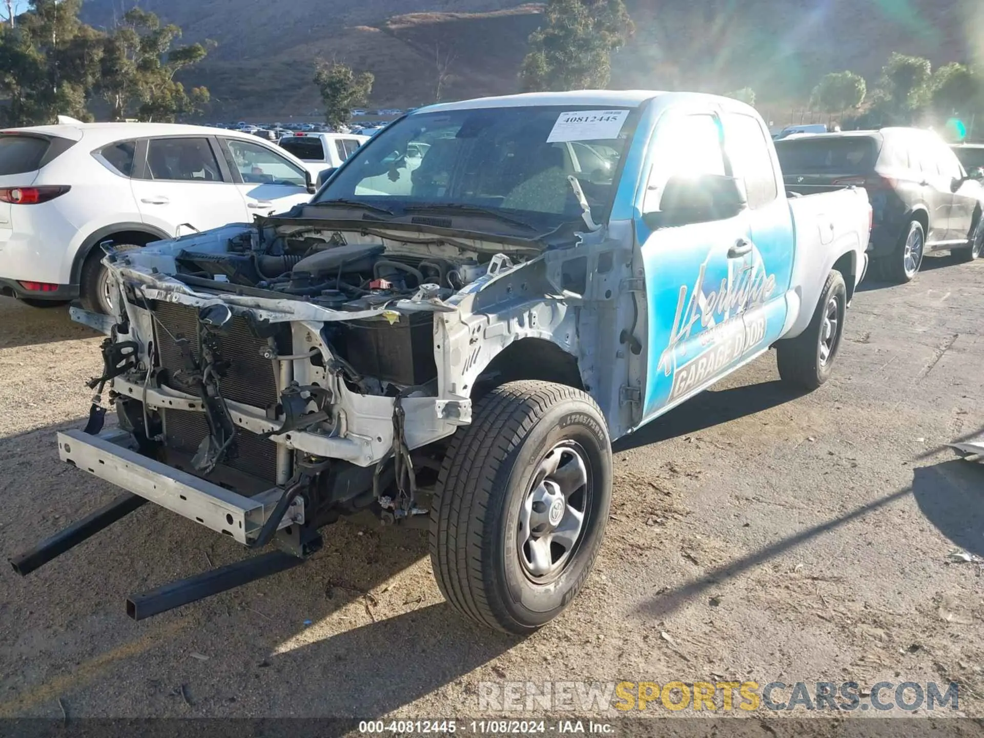 2 Photograph of a damaged car 3TYRX5GN5LT003418 TOYOTA TACOMA 2020