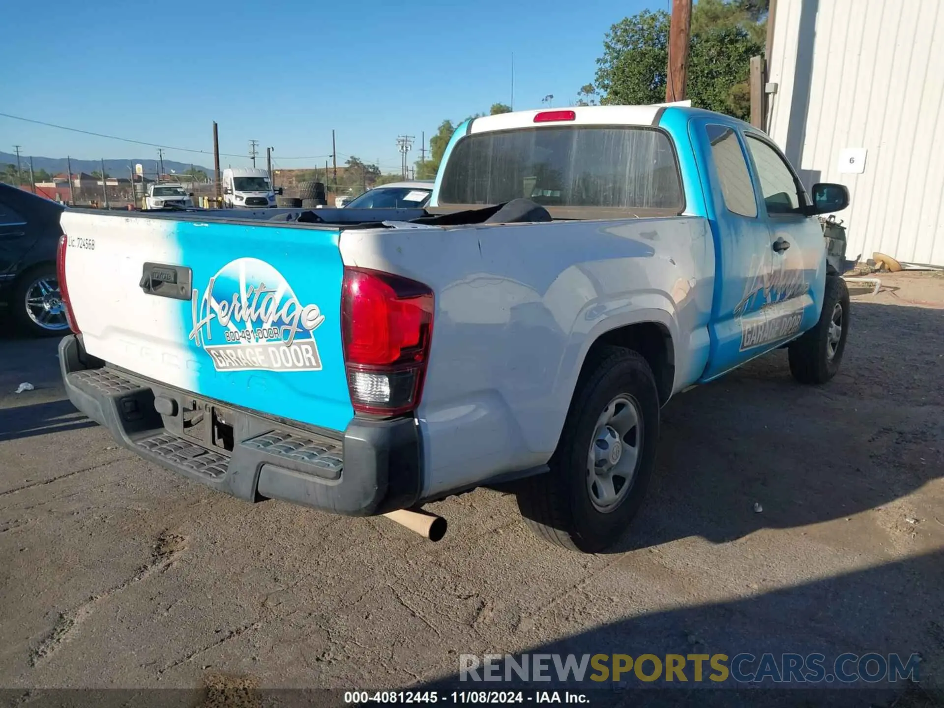 4 Photograph of a damaged car 3TYRX5GN5LT003418 TOYOTA TACOMA 2020