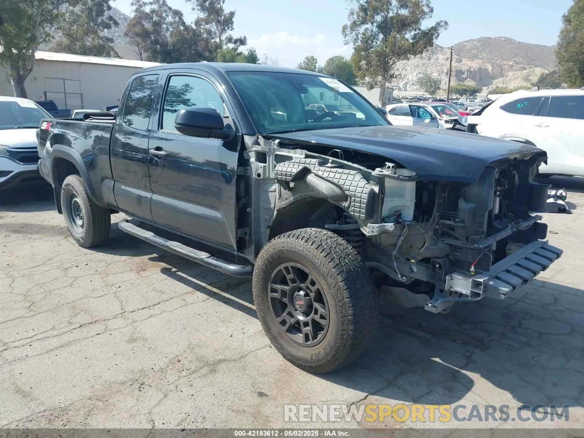 1 Photograph of a damaged car 3TYRX5GN6LT001581 TOYOTA TACOMA 2020