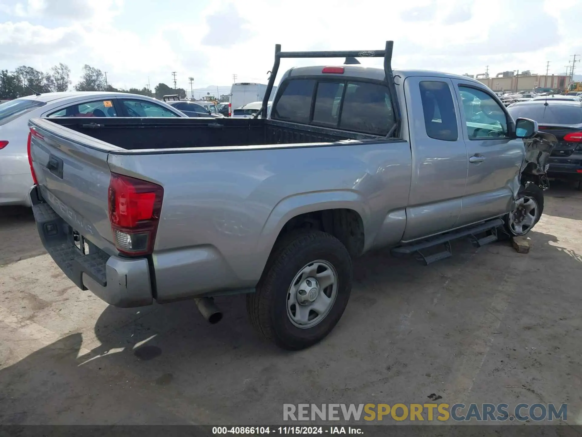 4 Photograph of a damaged car 3TYRX5GN6LT003606 TOYOTA TACOMA 2020