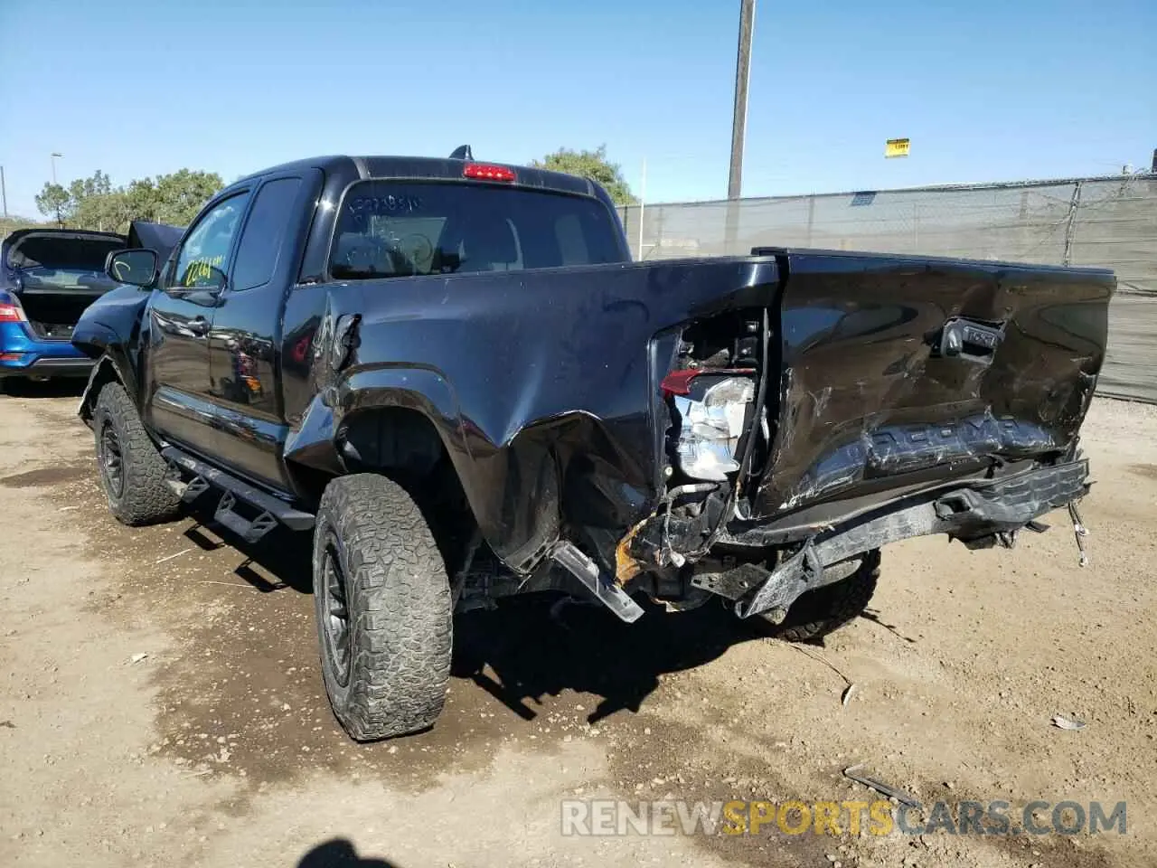 3 Photograph of a damaged car 3TYRX5GNXLT000045 TOYOTA TACOMA 2020