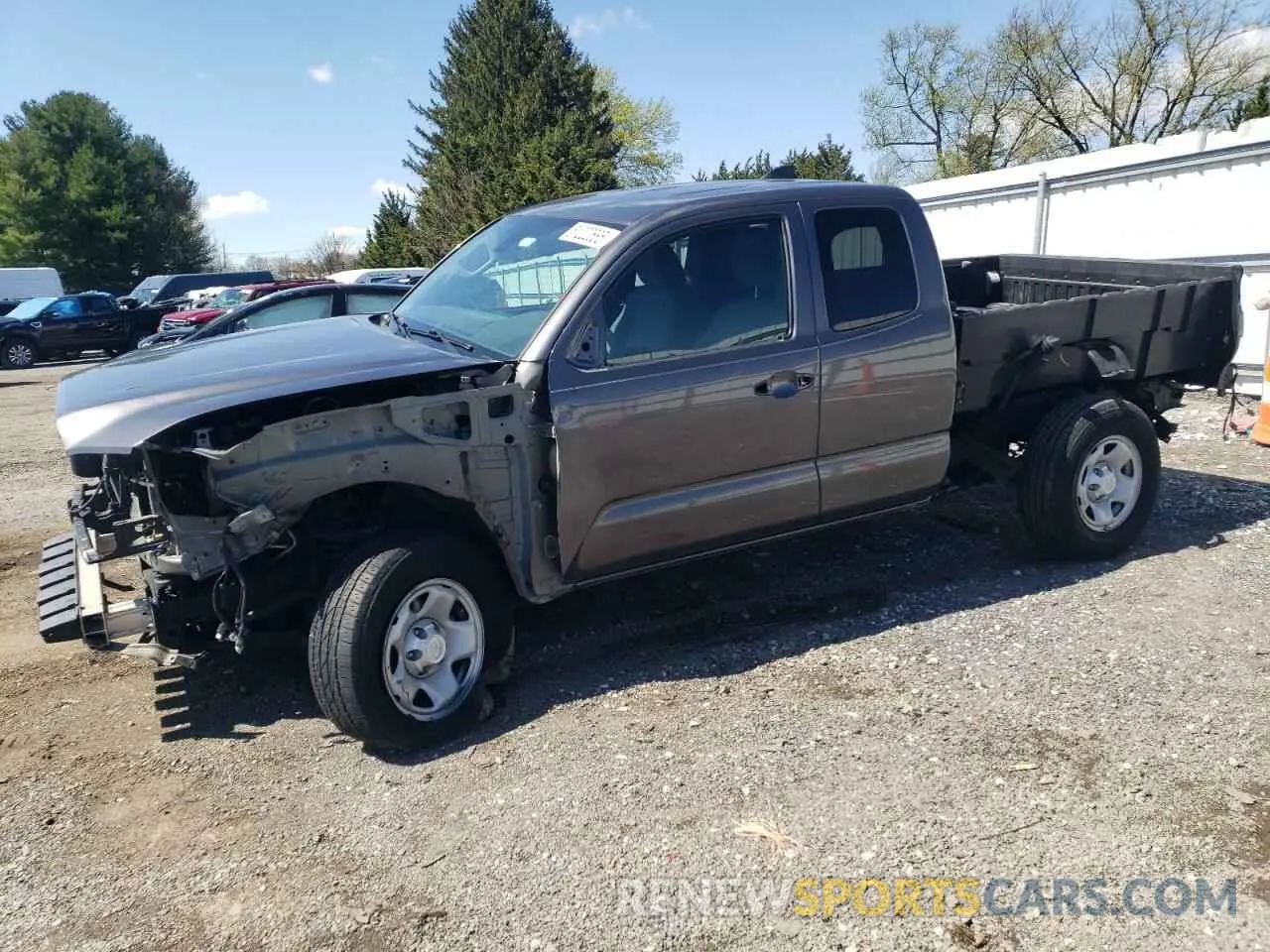 1 Photograph of a damaged car 3TYRX5GNXLT001986 TOYOTA TACOMA 2020
