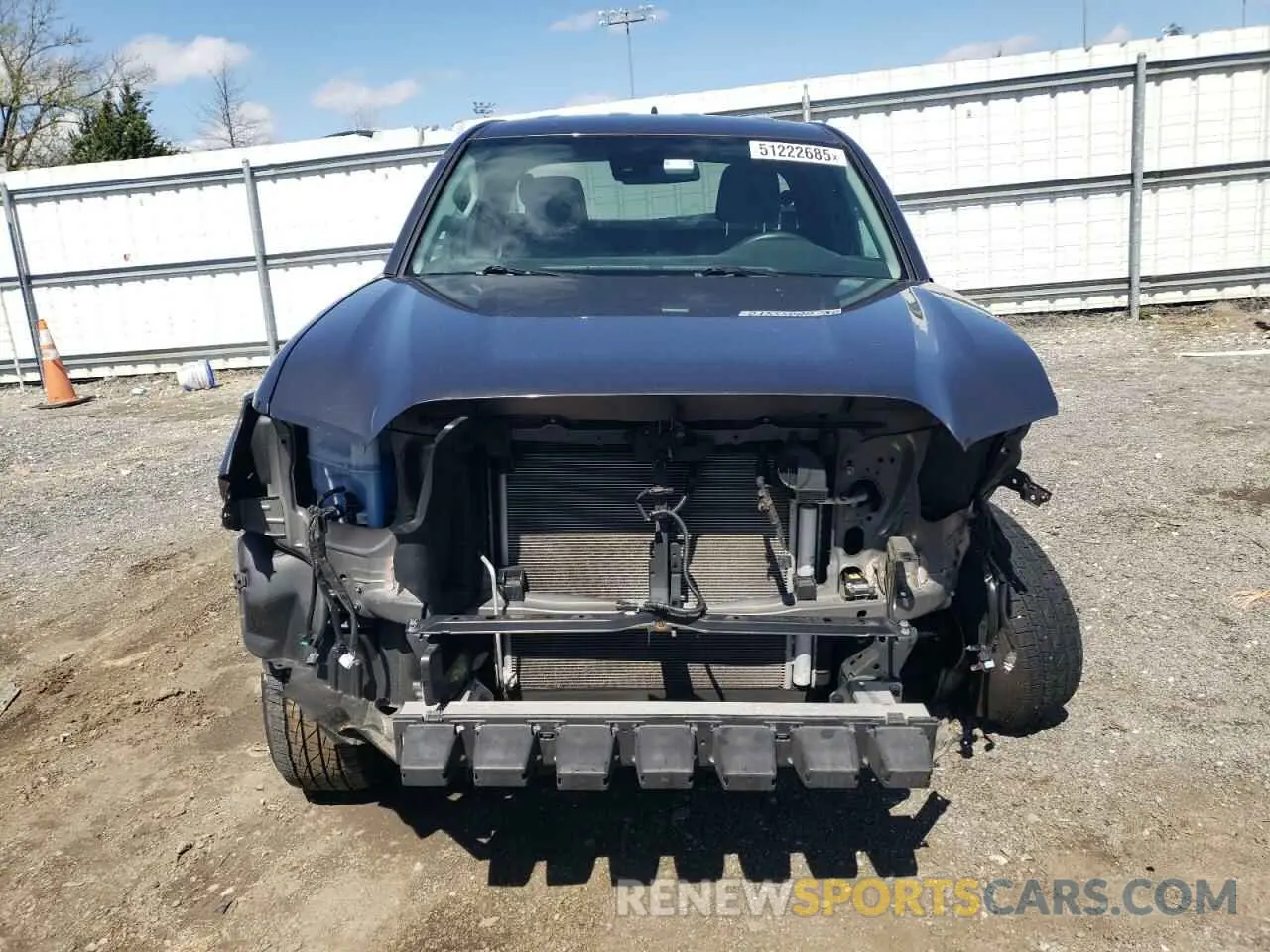 5 Photograph of a damaged car 3TYRX5GNXLT001986 TOYOTA TACOMA 2020