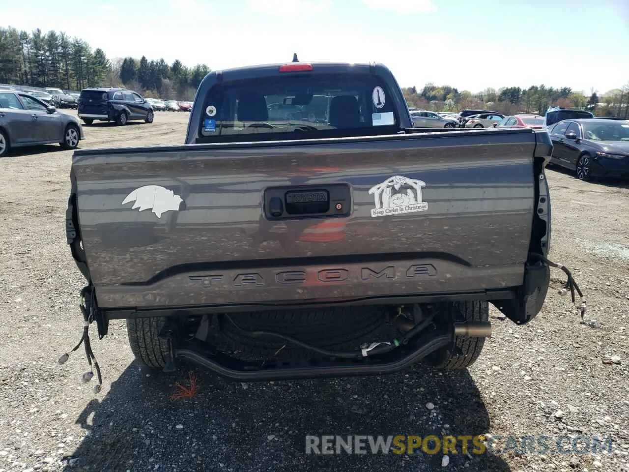 6 Photograph of a damaged car 3TYRX5GNXLT001986 TOYOTA TACOMA 2020