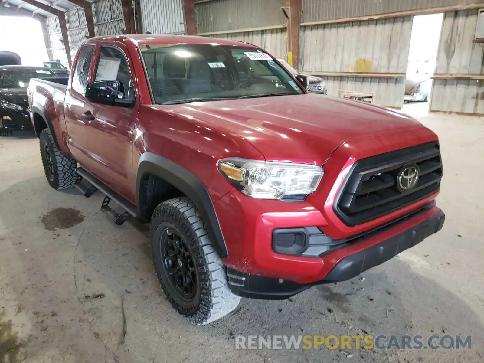 1 Photograph of a damaged car 3TYRX5GNXLT003320 TOYOTA TACOMA 2020