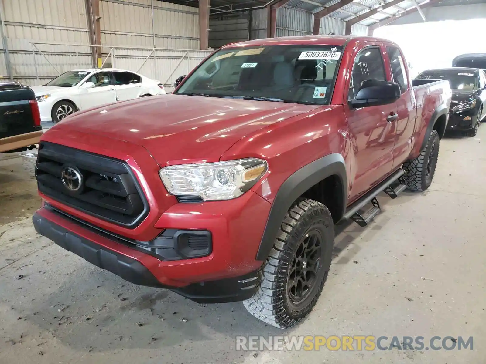 2 Photograph of a damaged car 3TYRX5GNXLT003320 TOYOTA TACOMA 2020