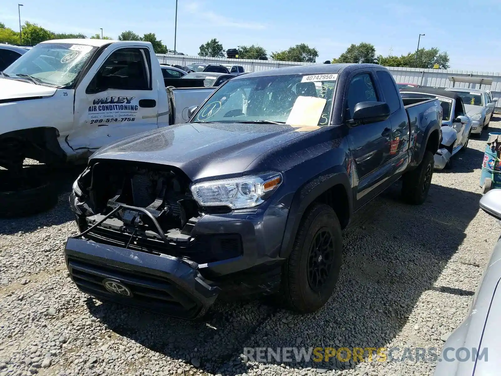 2 Photograph of a damaged car 3TYRZ5CN3LT000016 TOYOTA TACOMA 2020