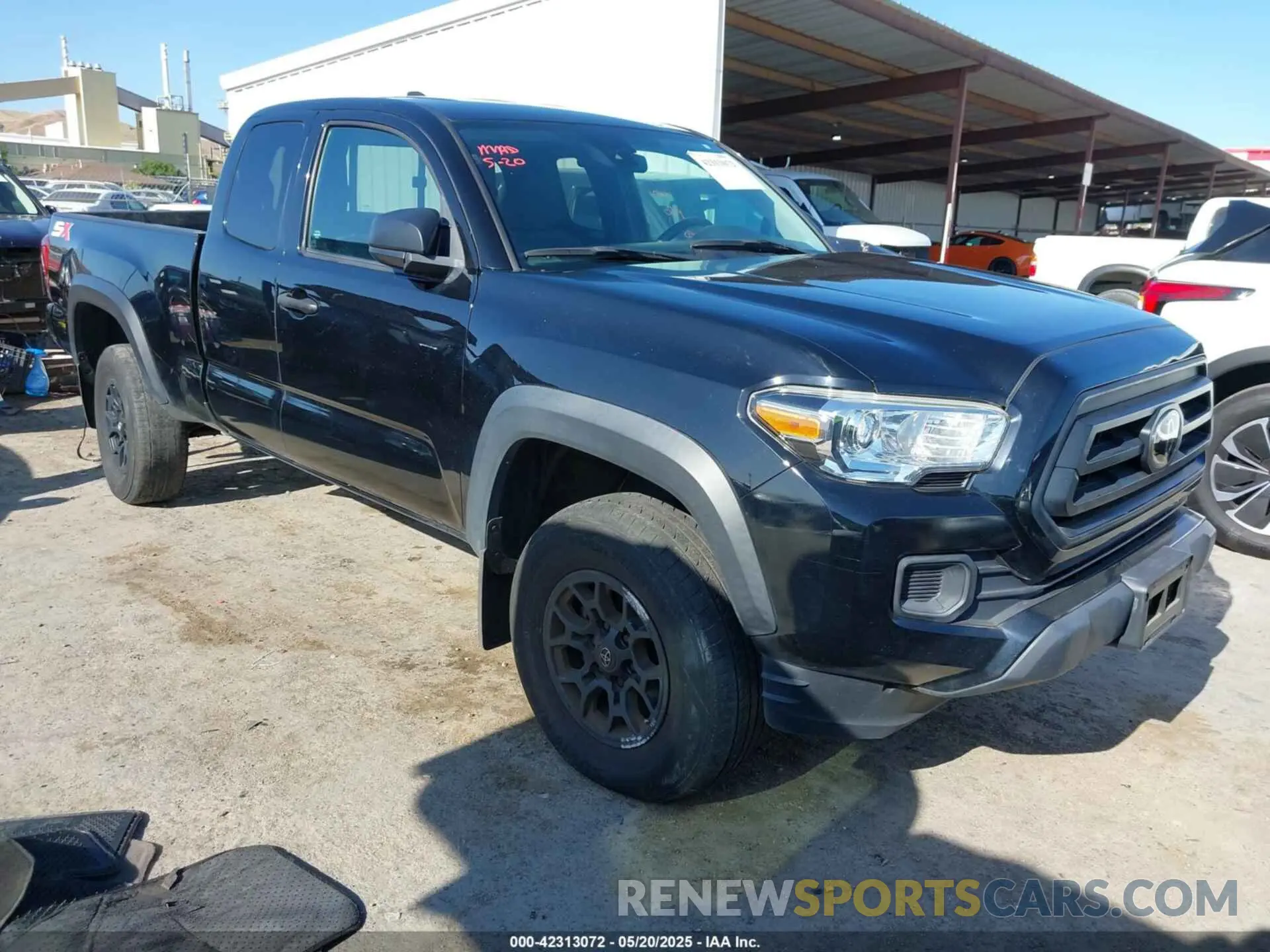 1 Photograph of a damaged car 3TYRZ5CN7LT000455 TOYOTA TACOMA 2020