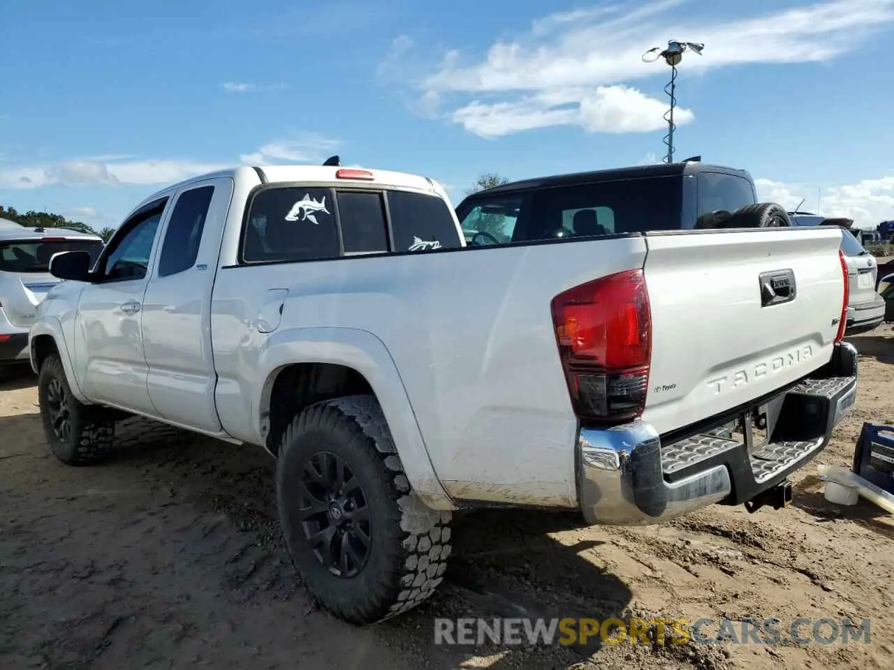 2 Photograph of a damaged car 3TYRZ5CN8LT000609 TOYOTA TACOMA 2020