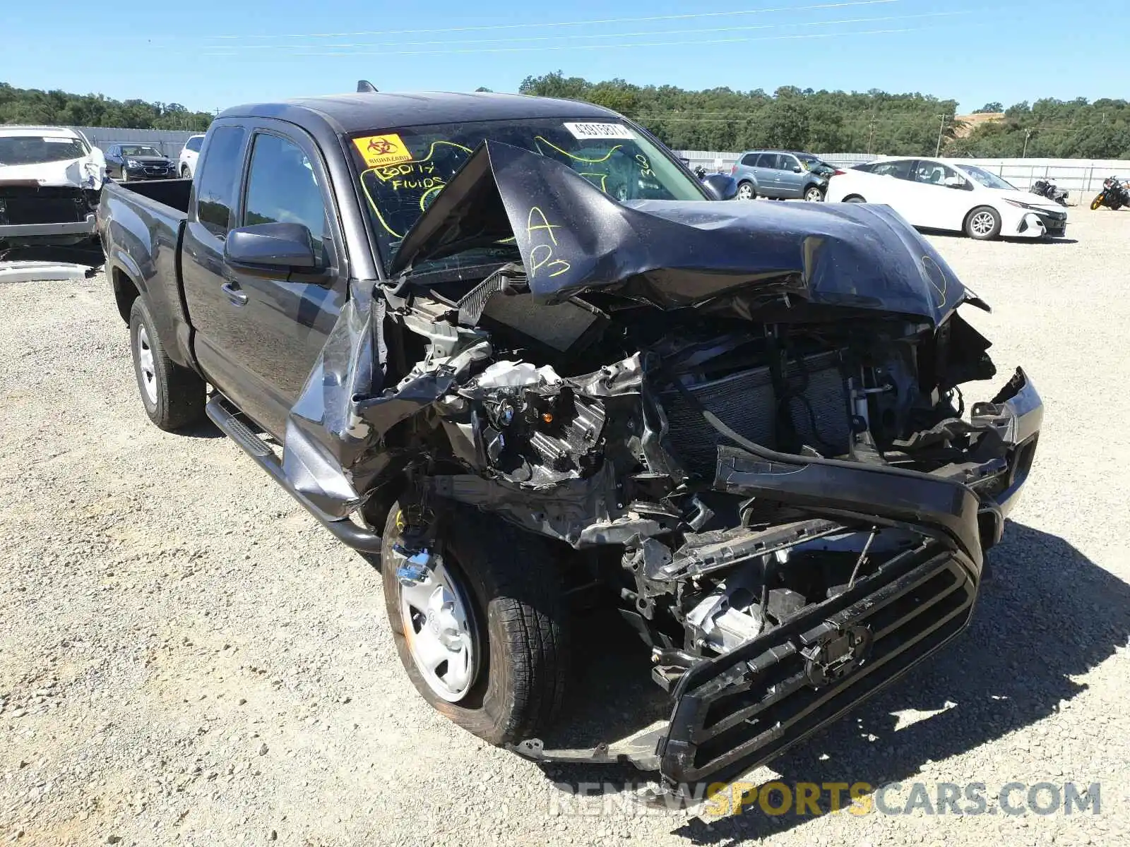 1 Photograph of a damaged car 3TYSX5EN0LT000916 TOYOTA TACOMA 2020