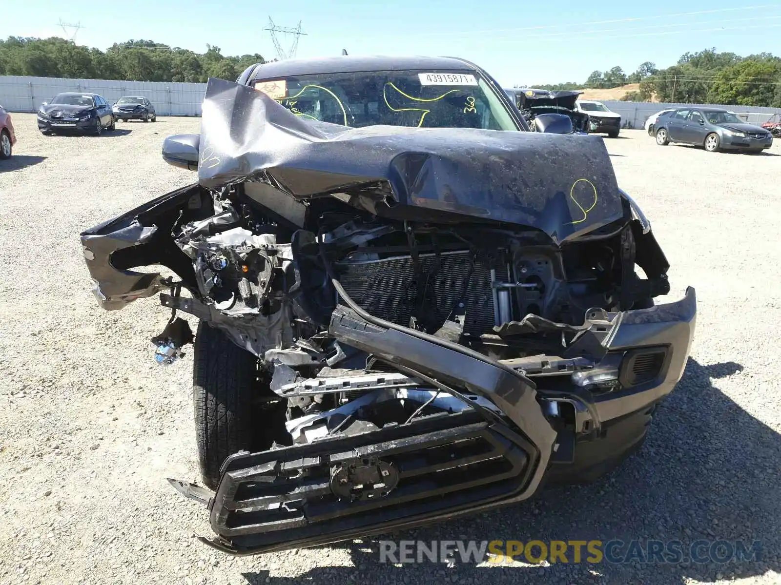 9 Photograph of a damaged car 3TYSX5EN0LT000916 TOYOTA TACOMA 2020