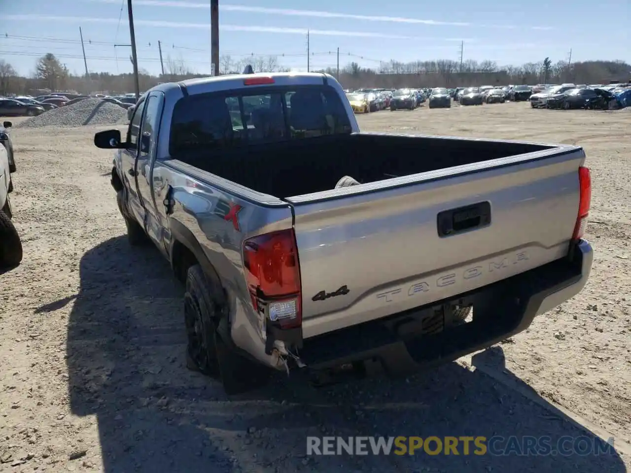 3 Photograph of a damaged car 3TYSX5EN0LT001709 TOYOTA TACOMA 2020