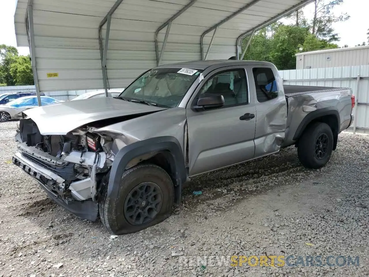 1 Photograph of a damaged car 3TYSX5EN1LT000617 TOYOTA TACOMA 2020