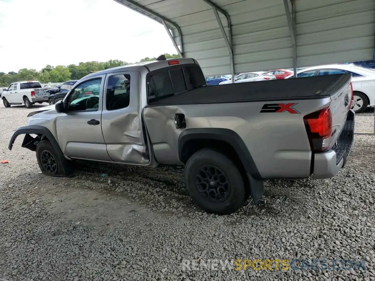 2 Photograph of a damaged car 3TYSX5EN1LT000617 TOYOTA TACOMA 2020