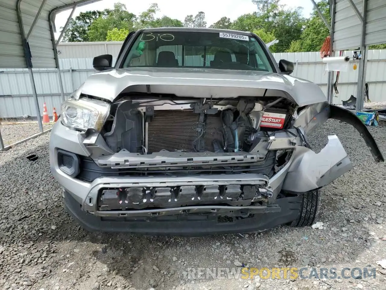 5 Photograph of a damaged car 3TYSX5EN1LT000617 TOYOTA TACOMA 2020