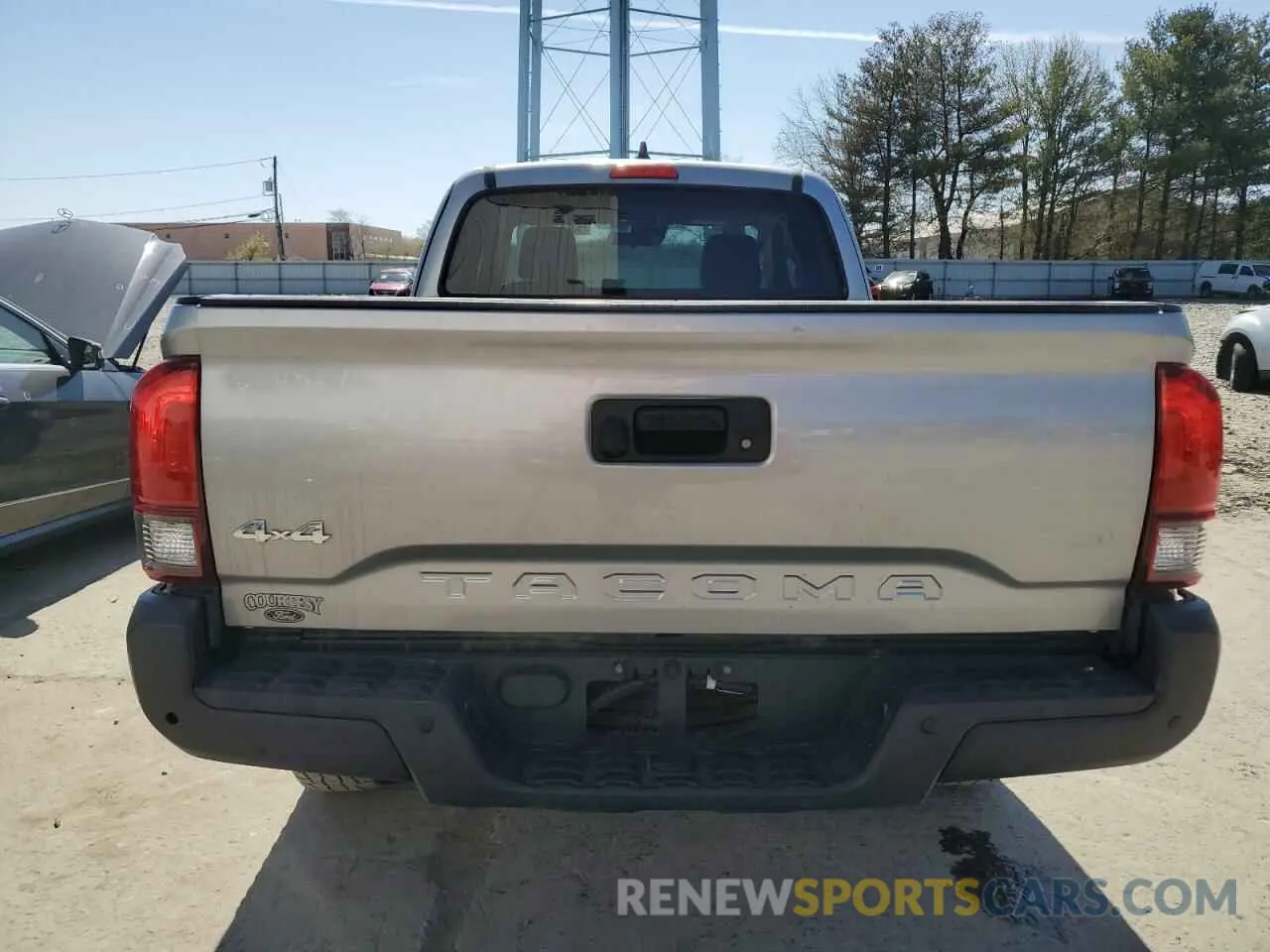 6 Photograph of a damaged car 3TYSX5EN2LT002859 TOYOTA TACOMA 2020