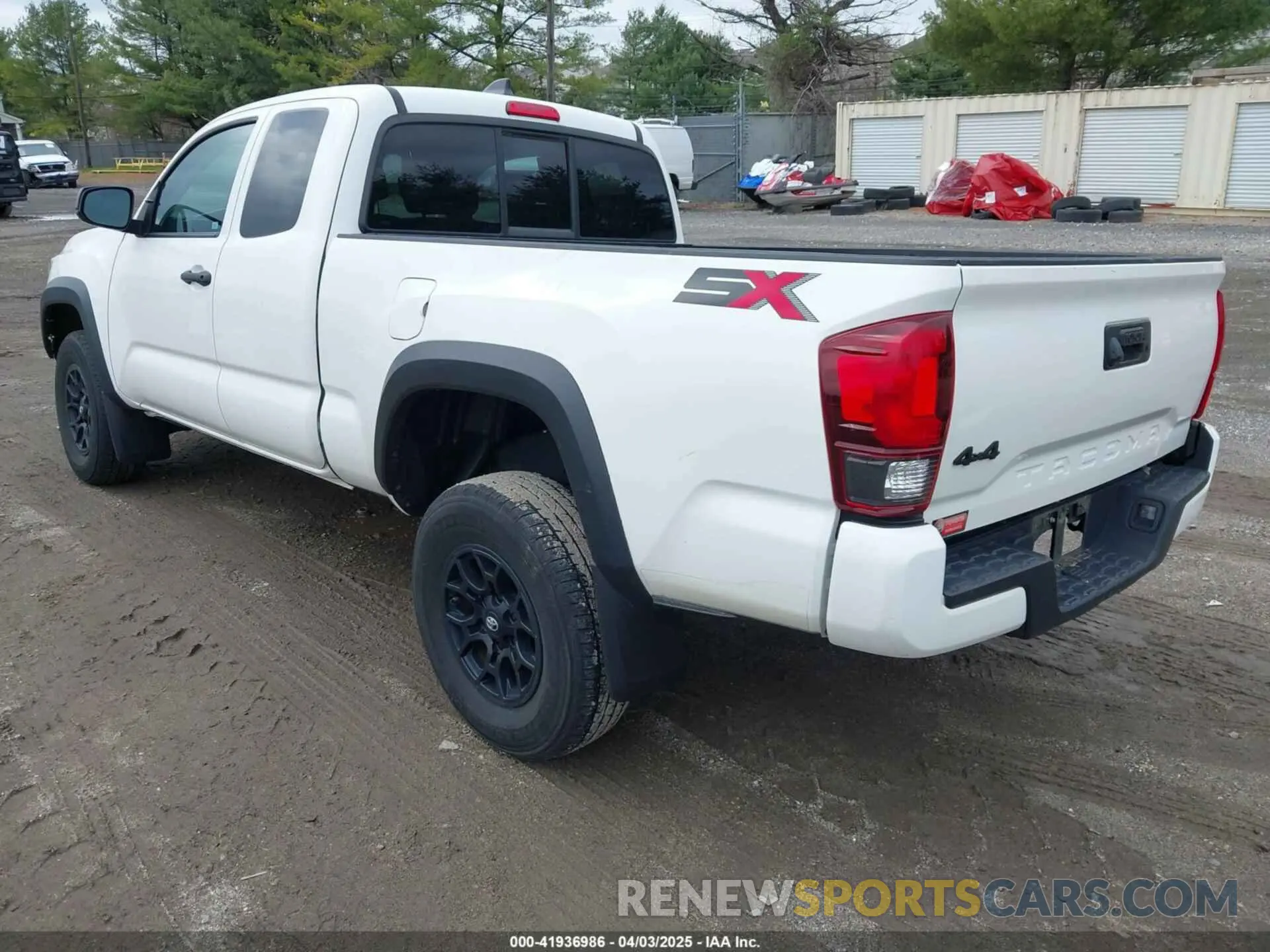 3 Photograph of a damaged car 3TYSX5EN5LT001592 TOYOTA TACOMA 2020