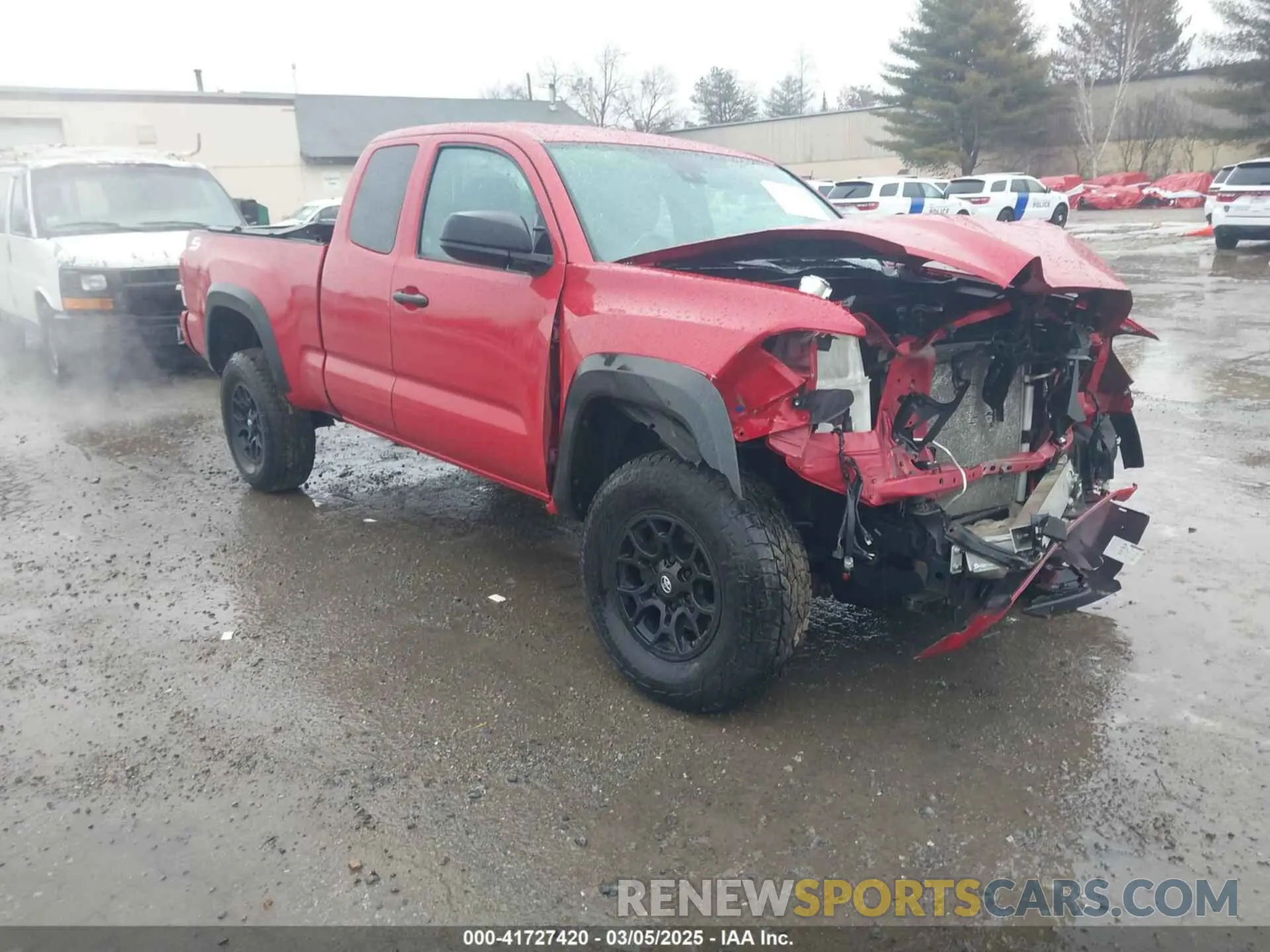 1 Photograph of a damaged car 3TYSX5EN8LT002462 TOYOTA TACOMA 2020