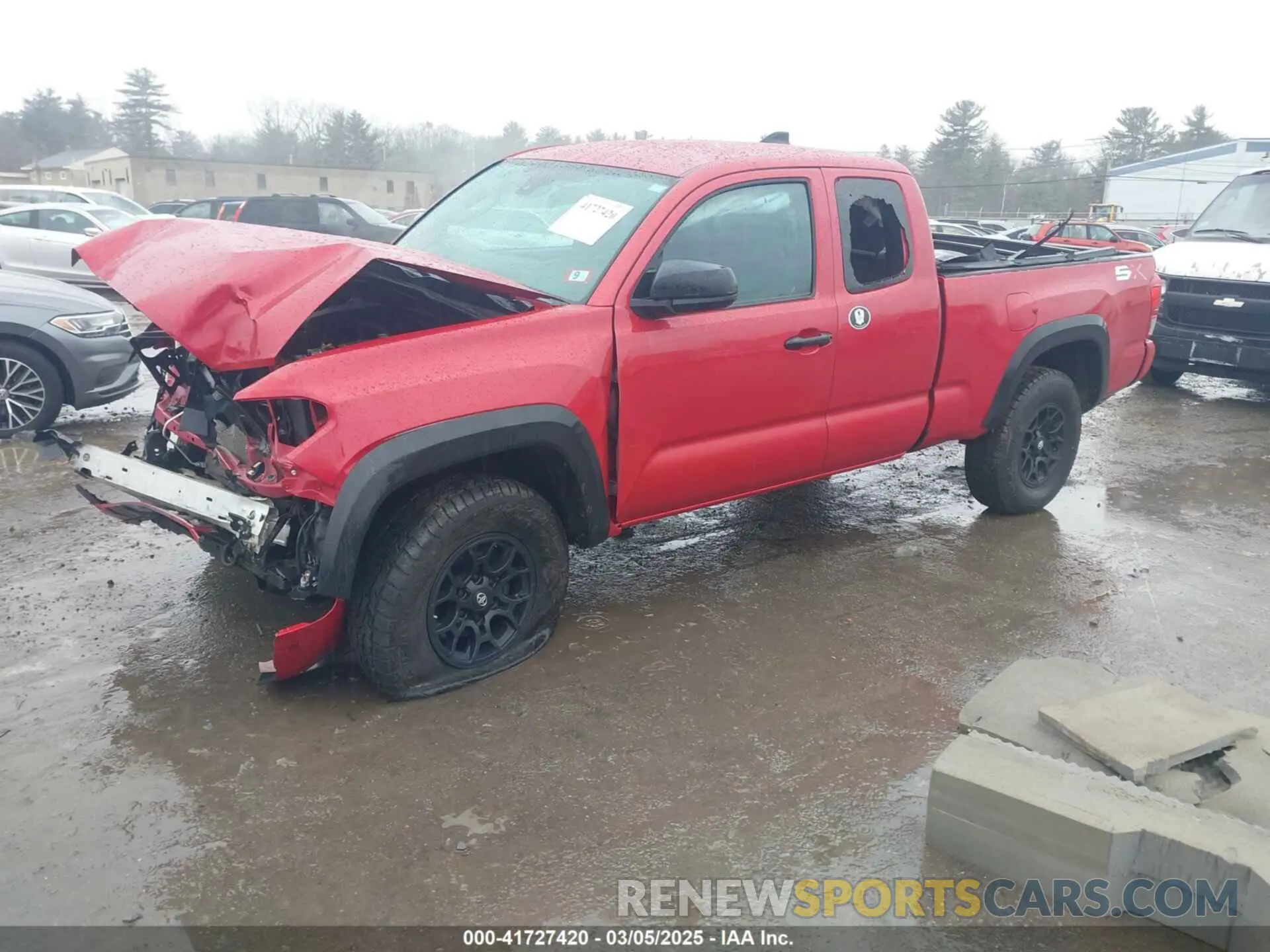 2 Photograph of a damaged car 3TYSX5EN8LT002462 TOYOTA TACOMA 2020
