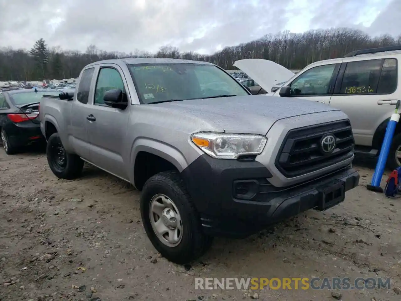 1 Photograph of a damaged car 3TYSX5EN9LT001563 TOYOTA TACOMA 2020