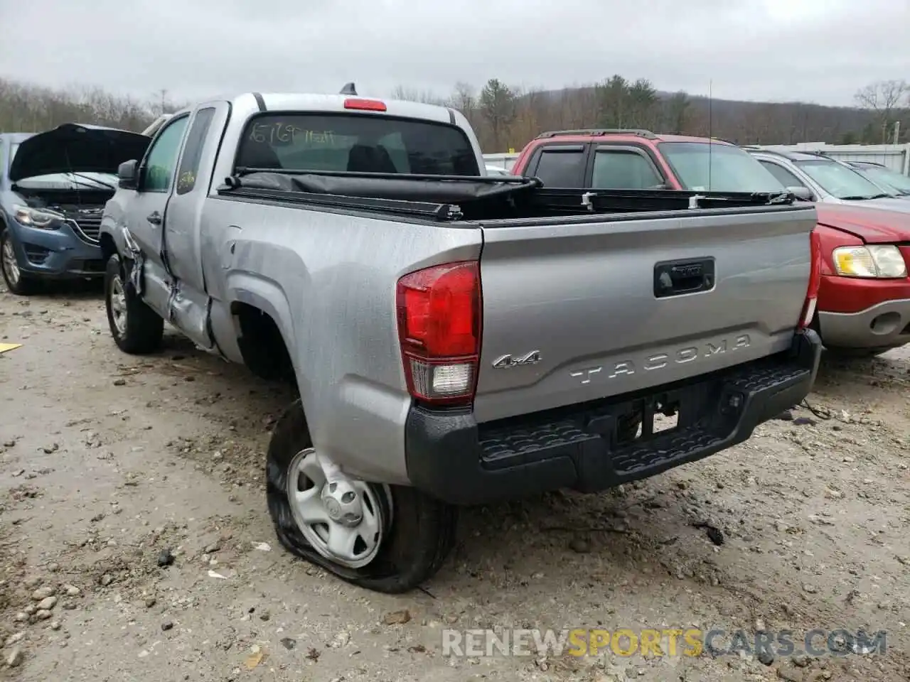 3 Photograph of a damaged car 3TYSX5EN9LT001563 TOYOTA TACOMA 2020