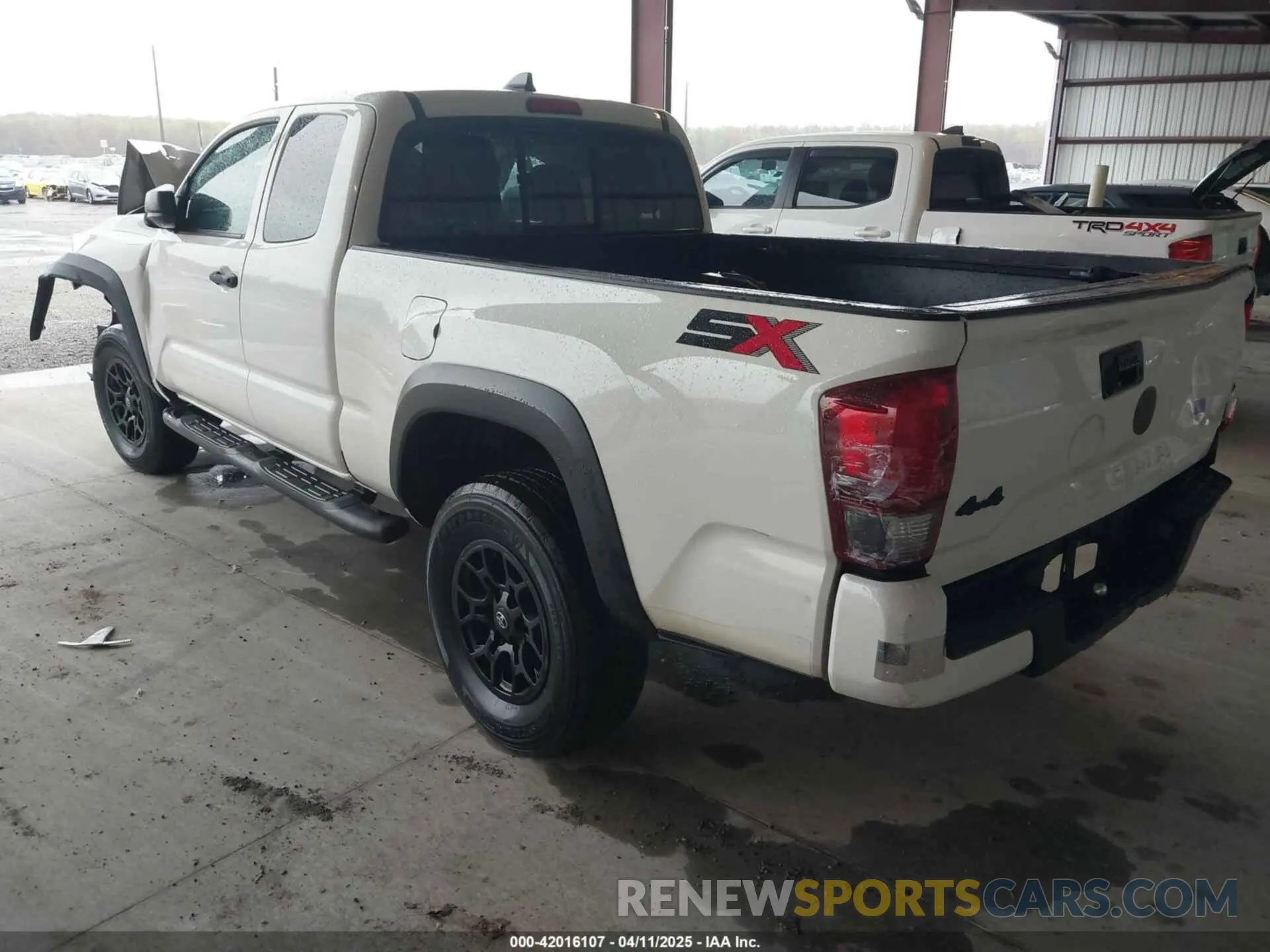 3 Photograph of a damaged car 3TYSX5ENXLT001748 TOYOTA TACOMA 2020