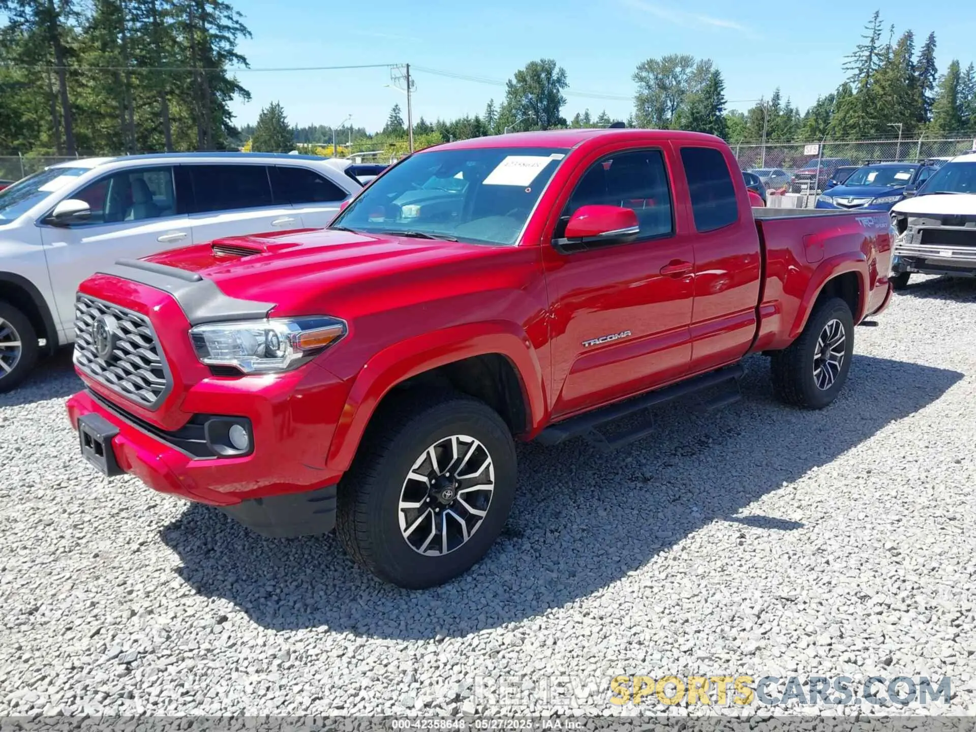 2 Photograph of a damaged car 3TYSZ5AN6LT001309 TOYOTA TACOMA 2020