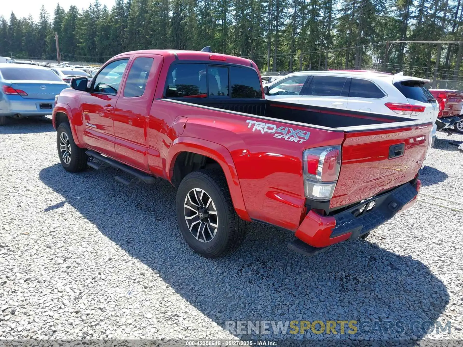 3 Photograph of a damaged car 3TYSZ5AN6LT001309 TOYOTA TACOMA 2020