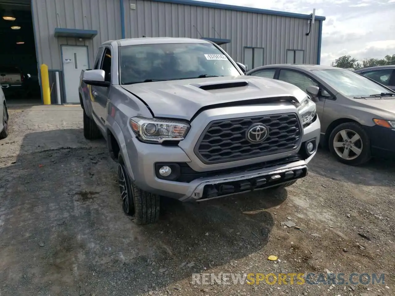 1 Photograph of a damaged car 3TYSZ5AN7LT000797 TOYOTA TACOMA 2020